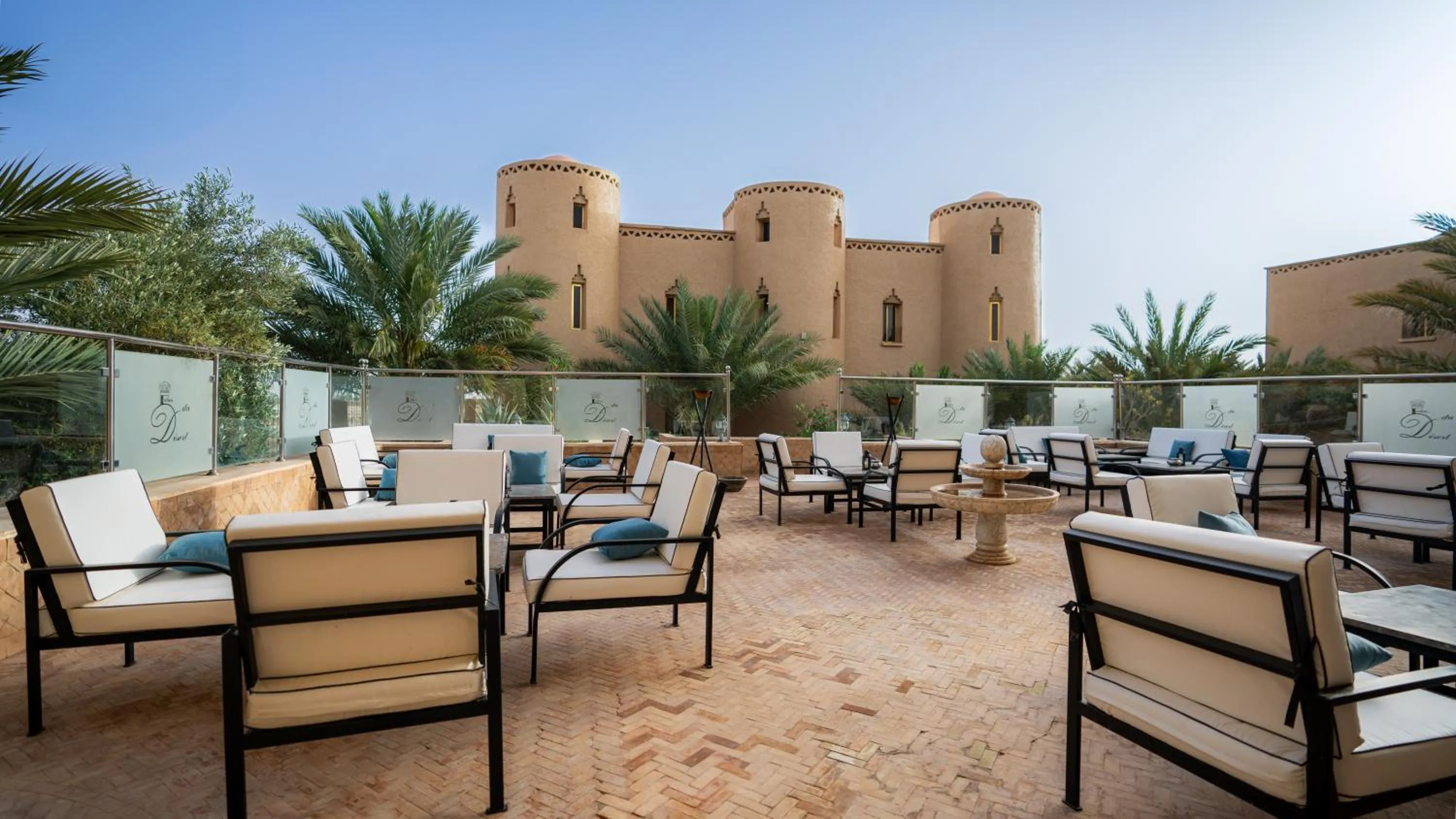 Patio in Palais Du Desert Hotel & Spa