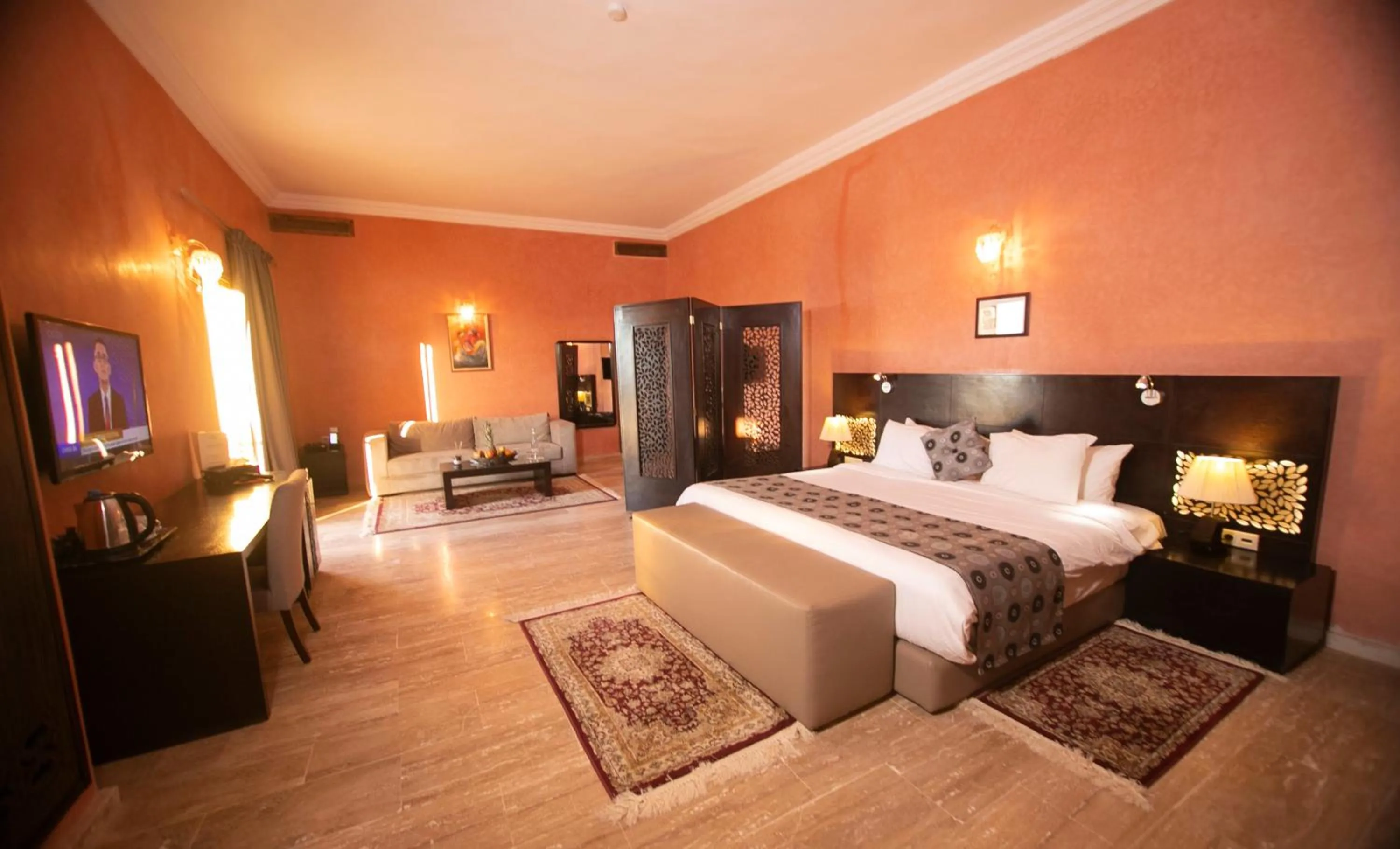 Bed in Palais Du Desert Hotel & Spa