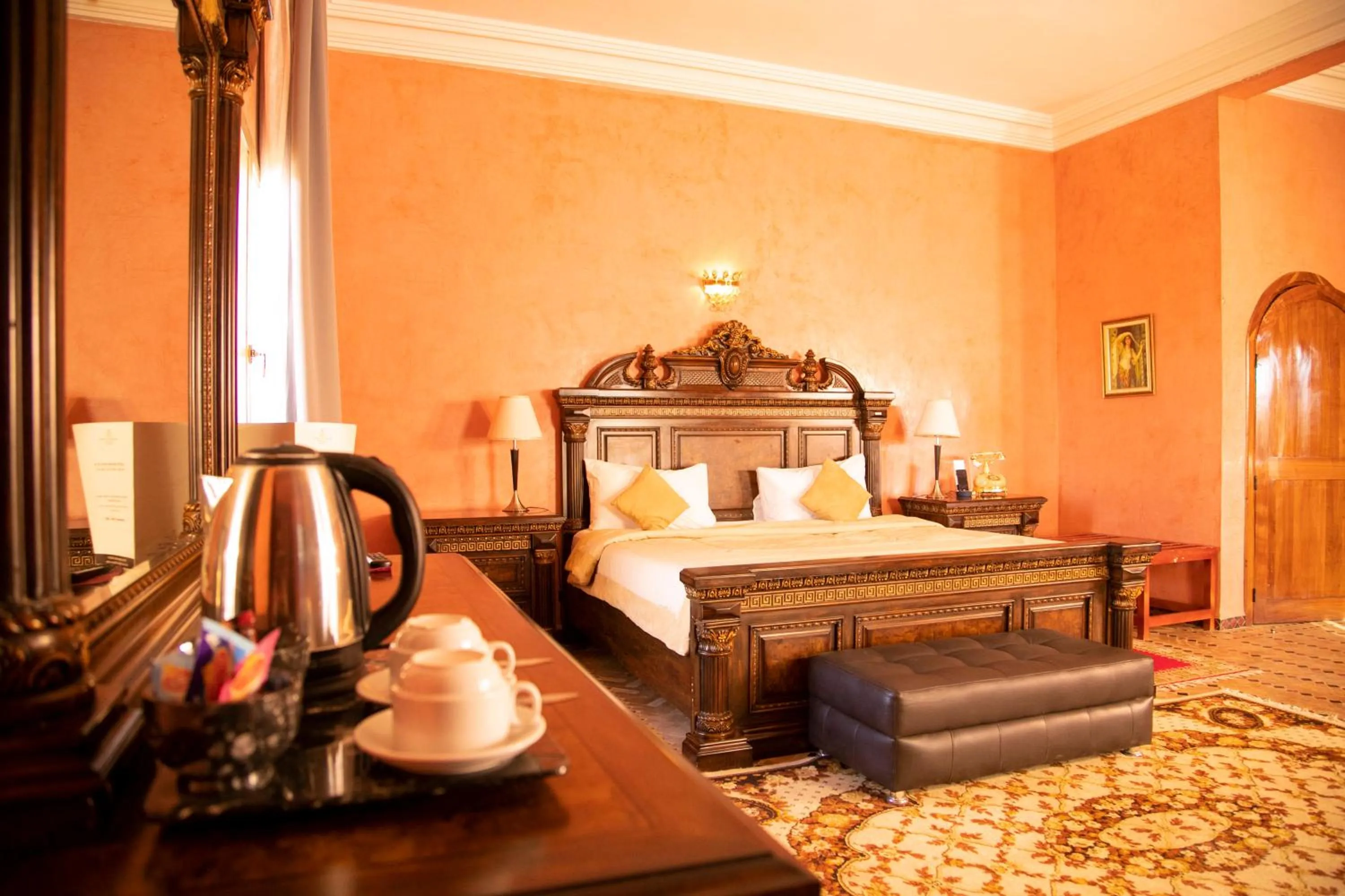 Bed in Palais Du Desert Hotel & Spa