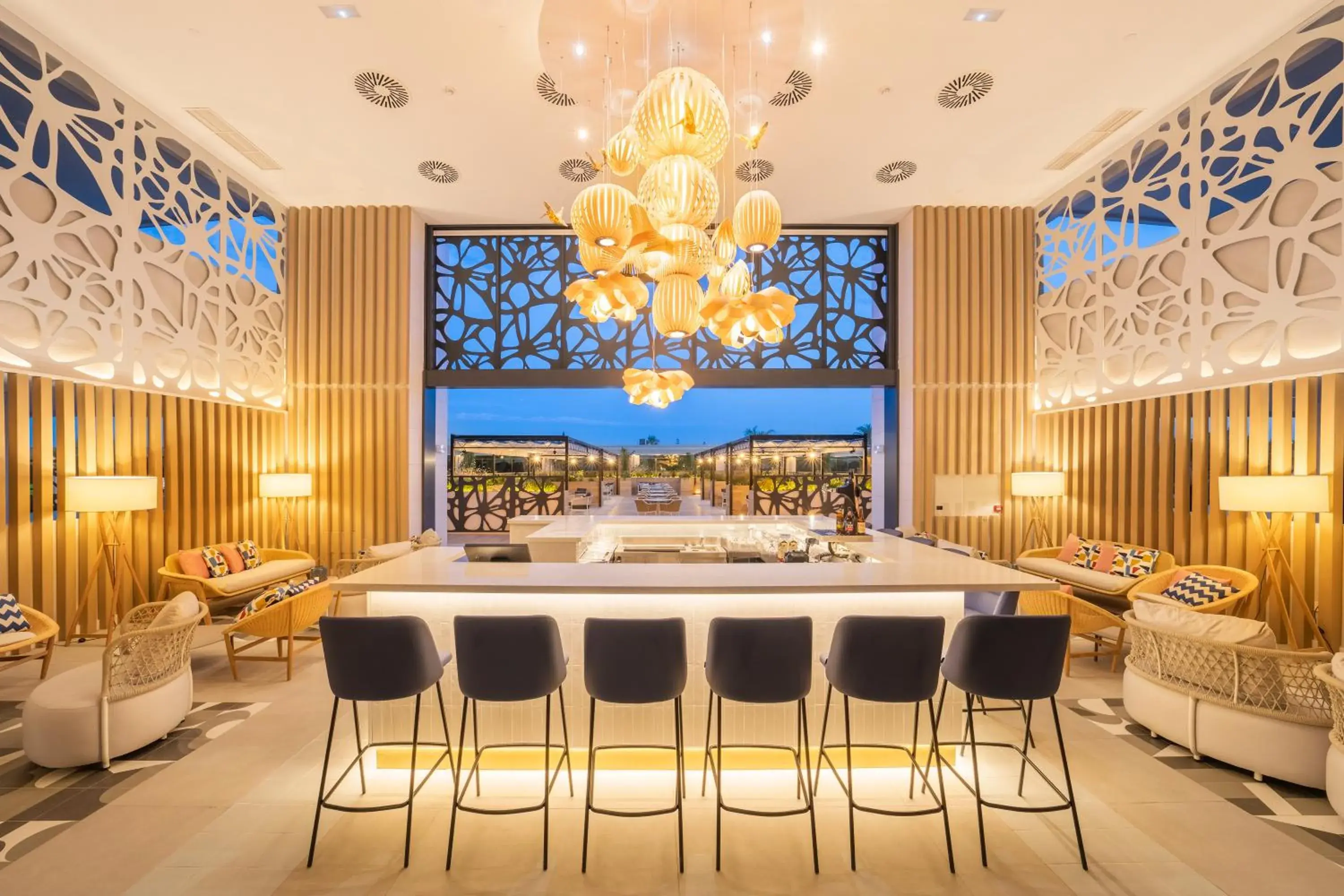 Lounge or bar in Eurostars Oasis Marbella Lounge or bar in Eurostars Oasis Marbella