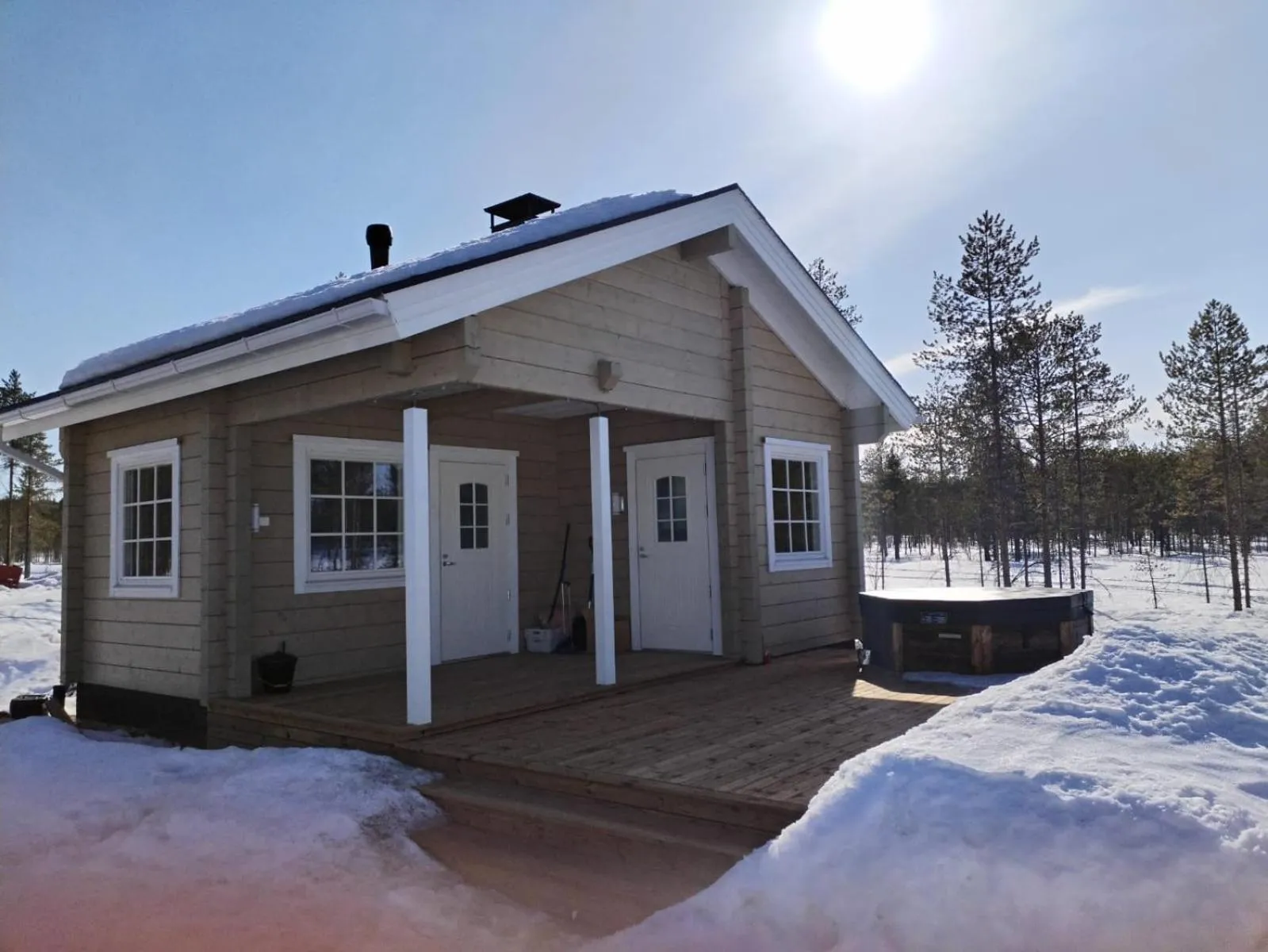 Sauna in Villa Liipi