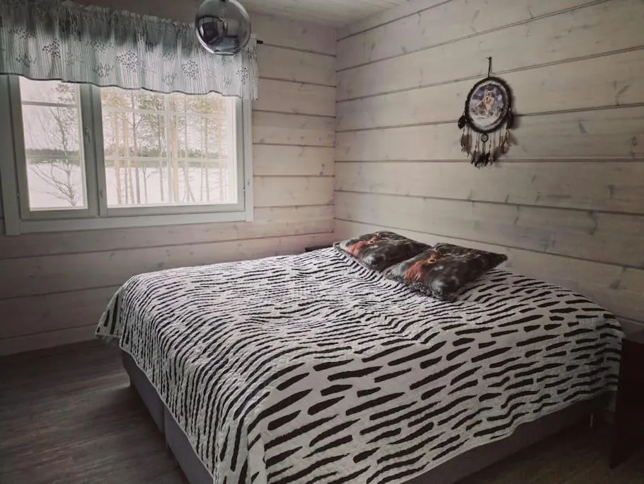 Bed in Villa Liipi