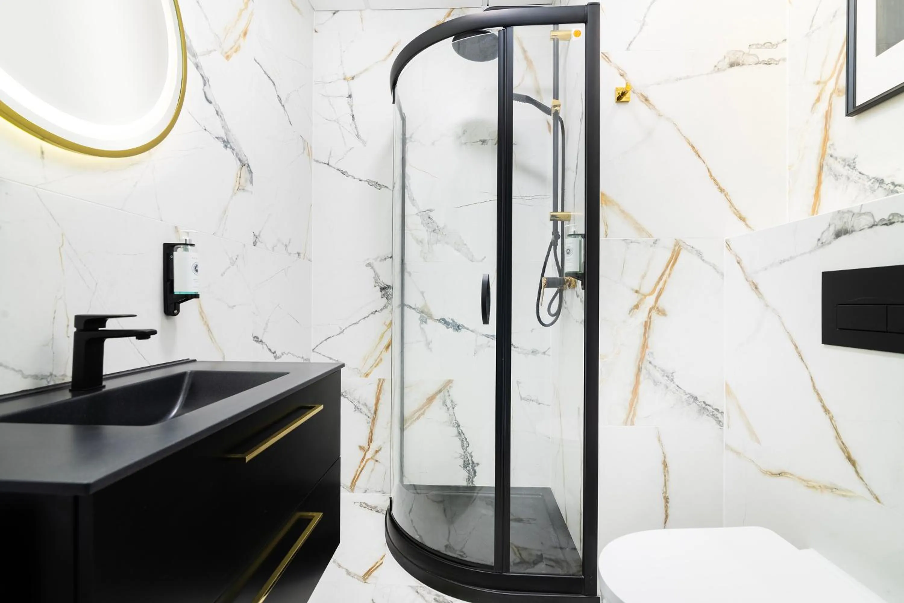 Shower, Bathroom in Vola Palace