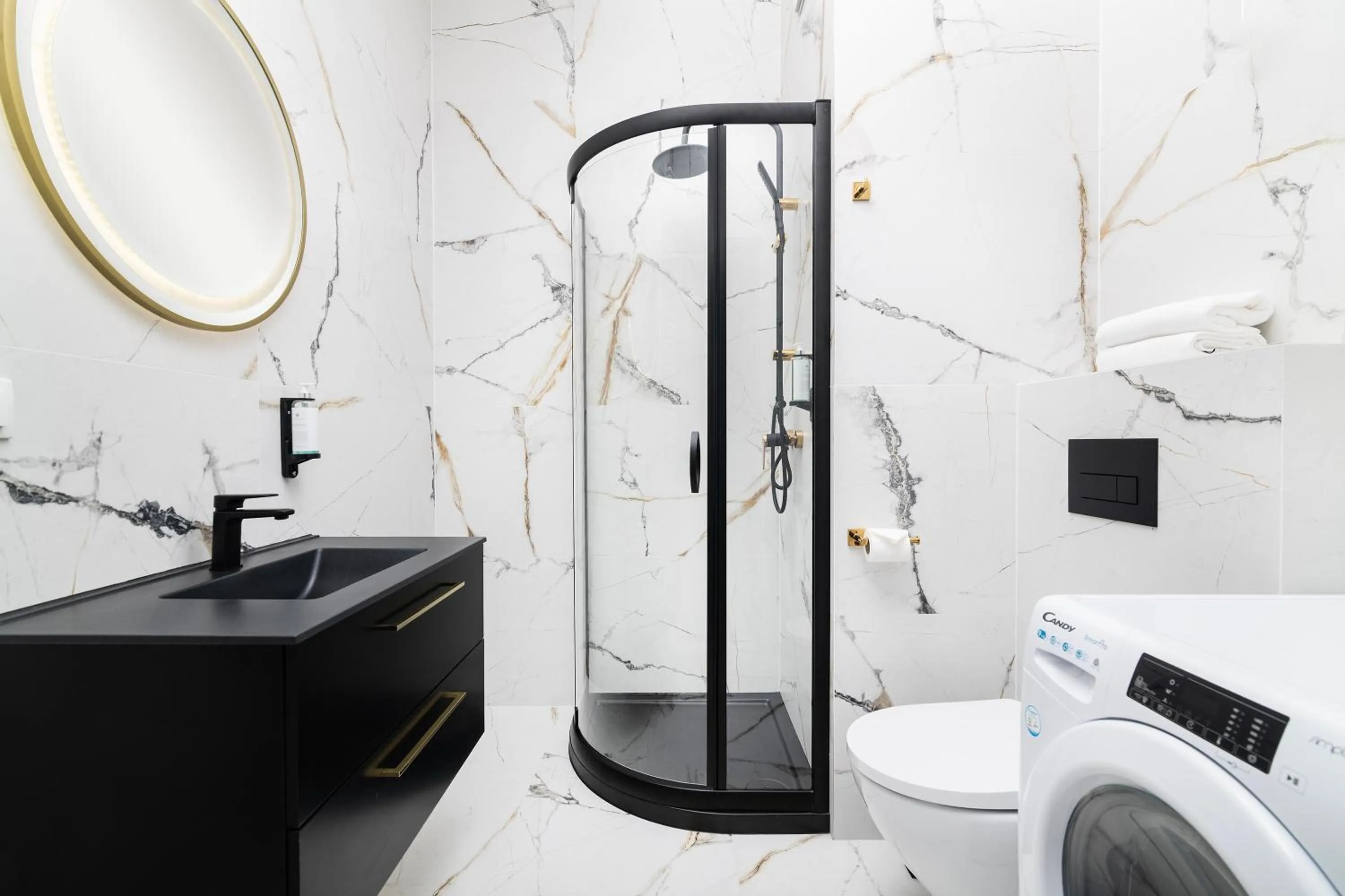 Shower, Bathroom in Vola Palace