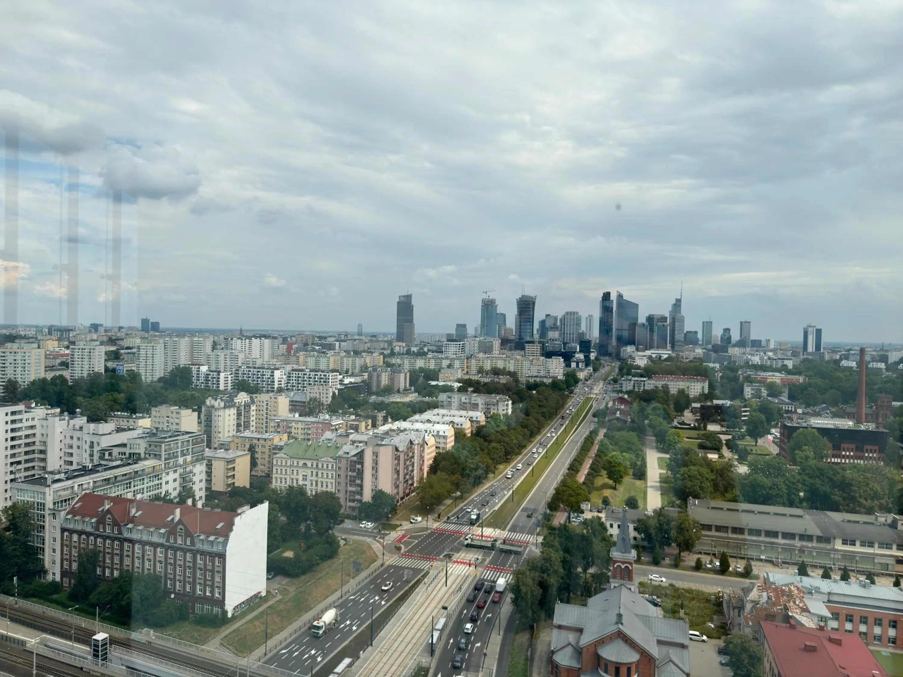 City view in Vola Palace