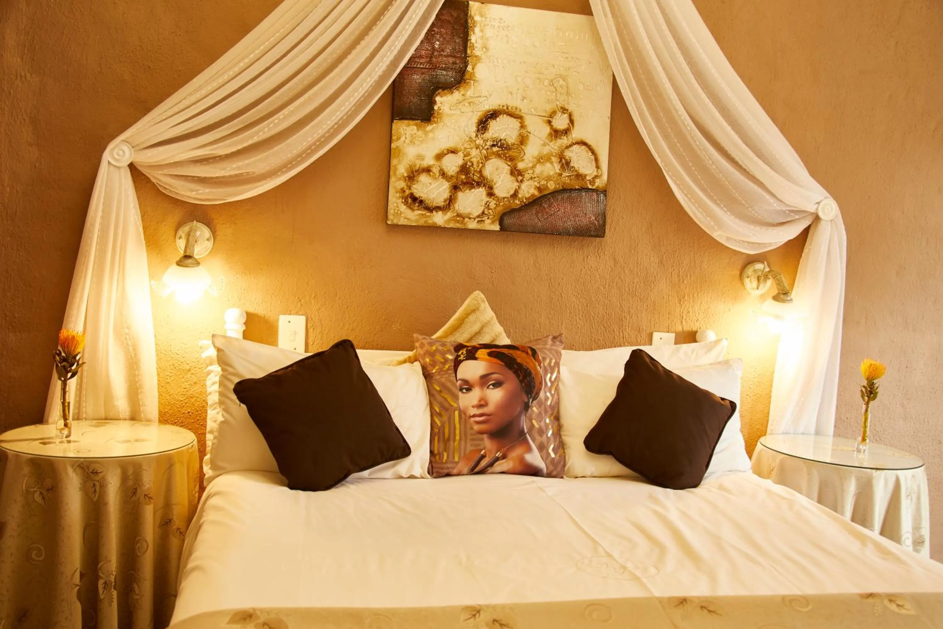 Bed in Villa Ticino Guest House