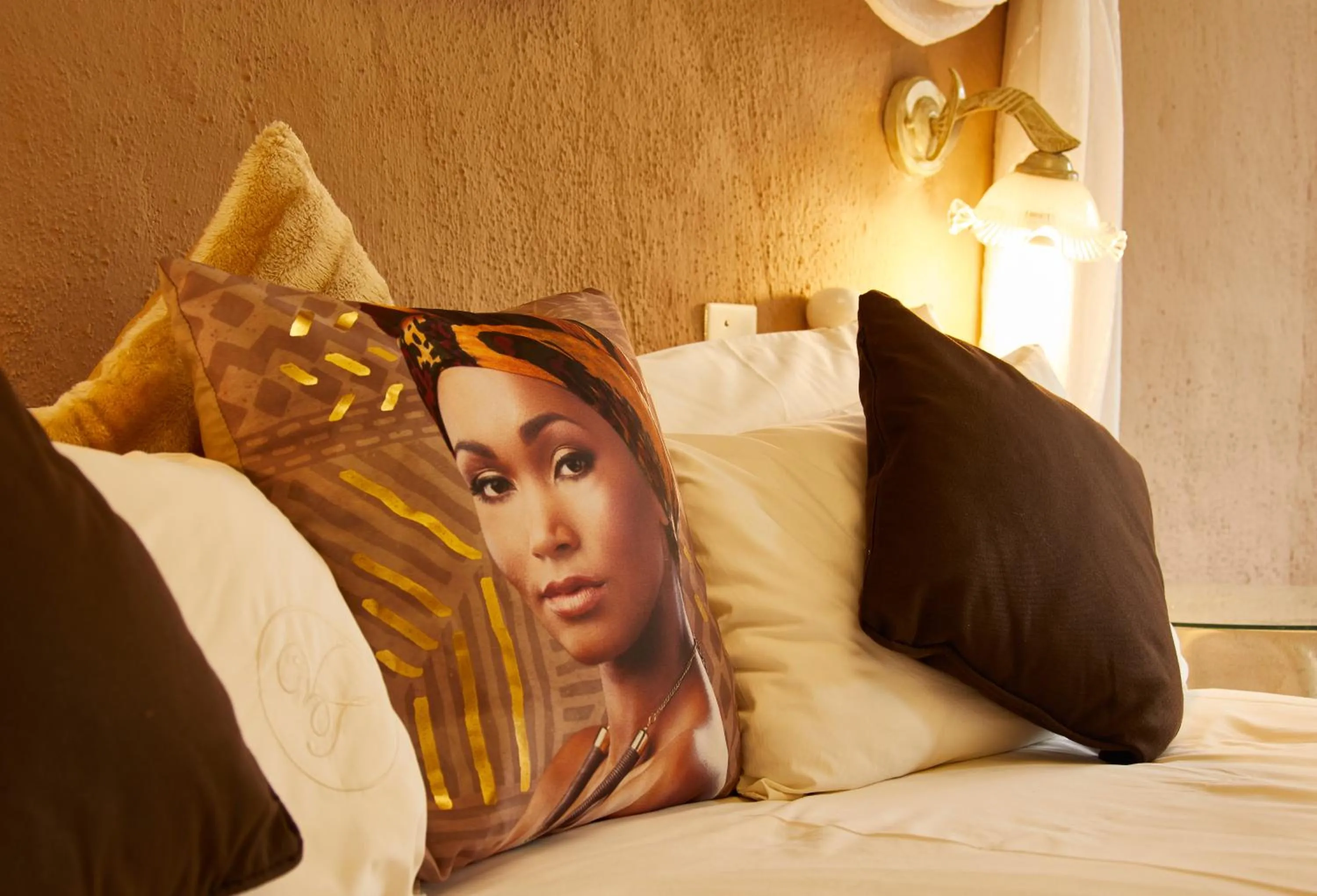 Bed in Villa Ticino Guest House