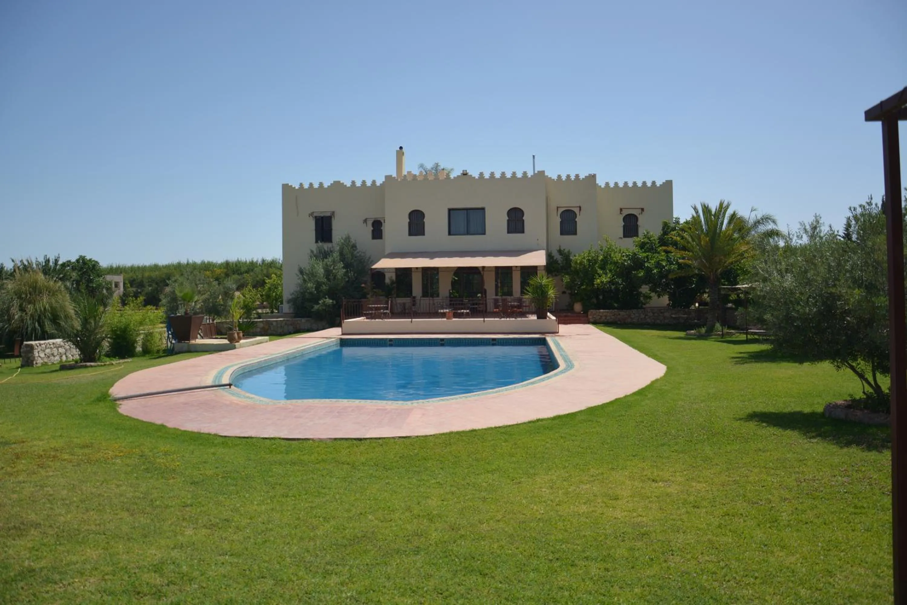 Pool view in Riad le Ksar de Fes