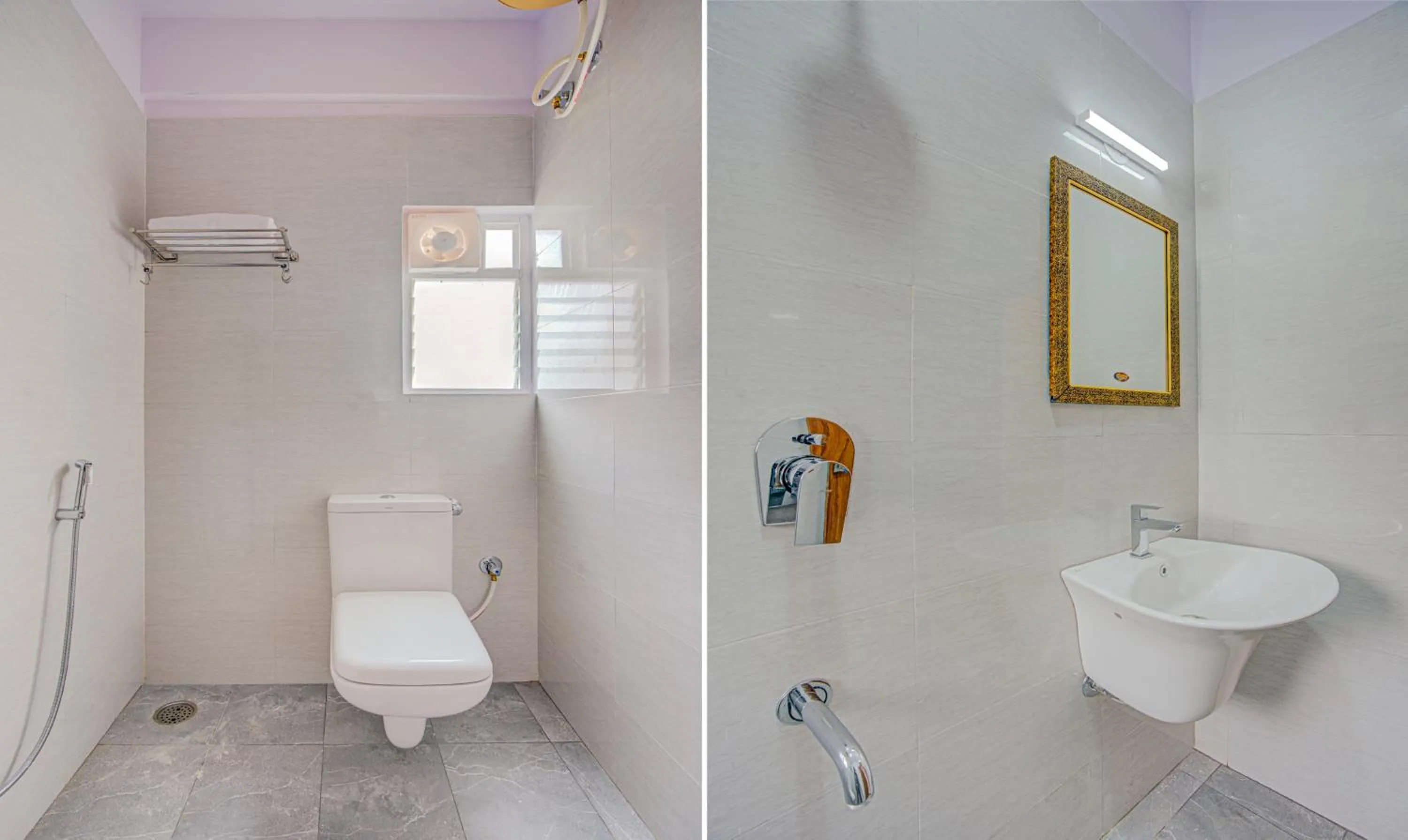 Toilet in Treebo Global Stay, Uttarahalli