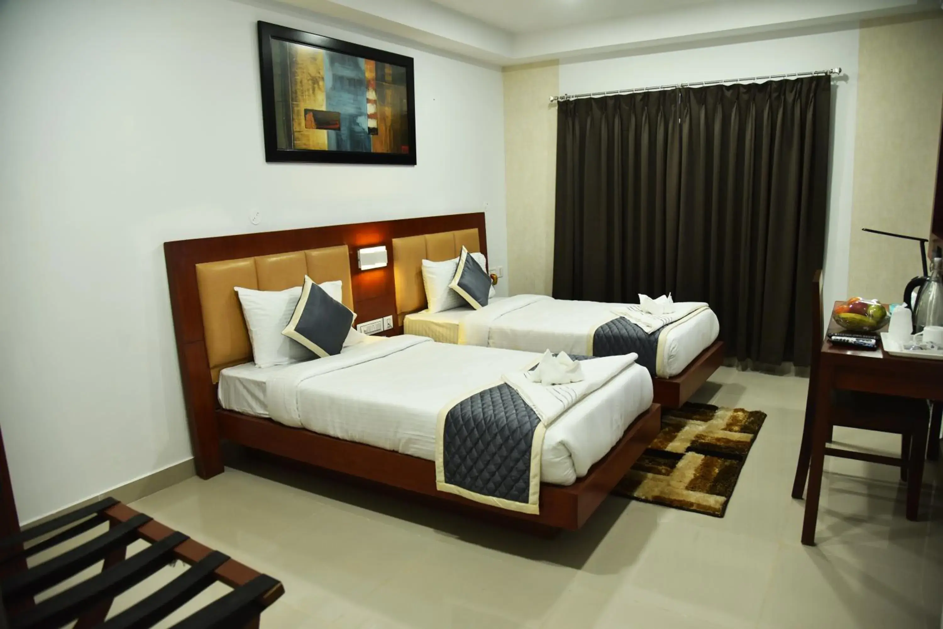 Bedroom, Bed in The Altruist Business Stays- New Town, Kolkata Bedroom, Bed in The Altruist Business Stays- New Town, Kolkata
