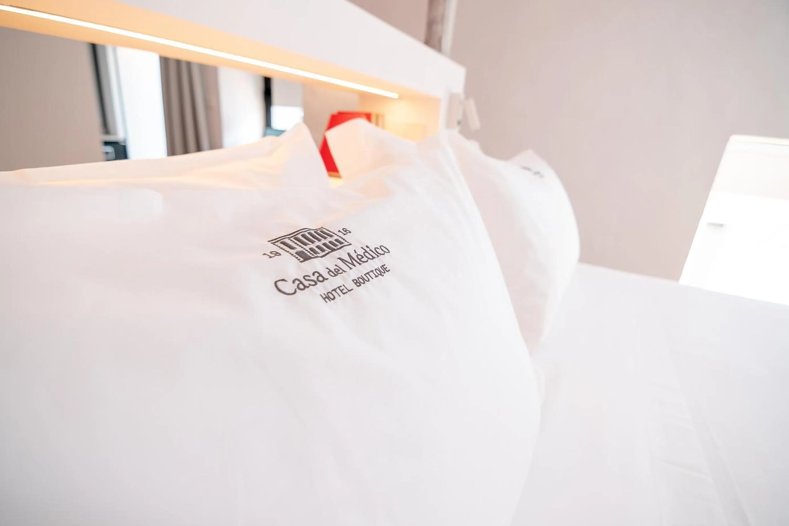 Bed in Casa del Médico Hotel Boutique