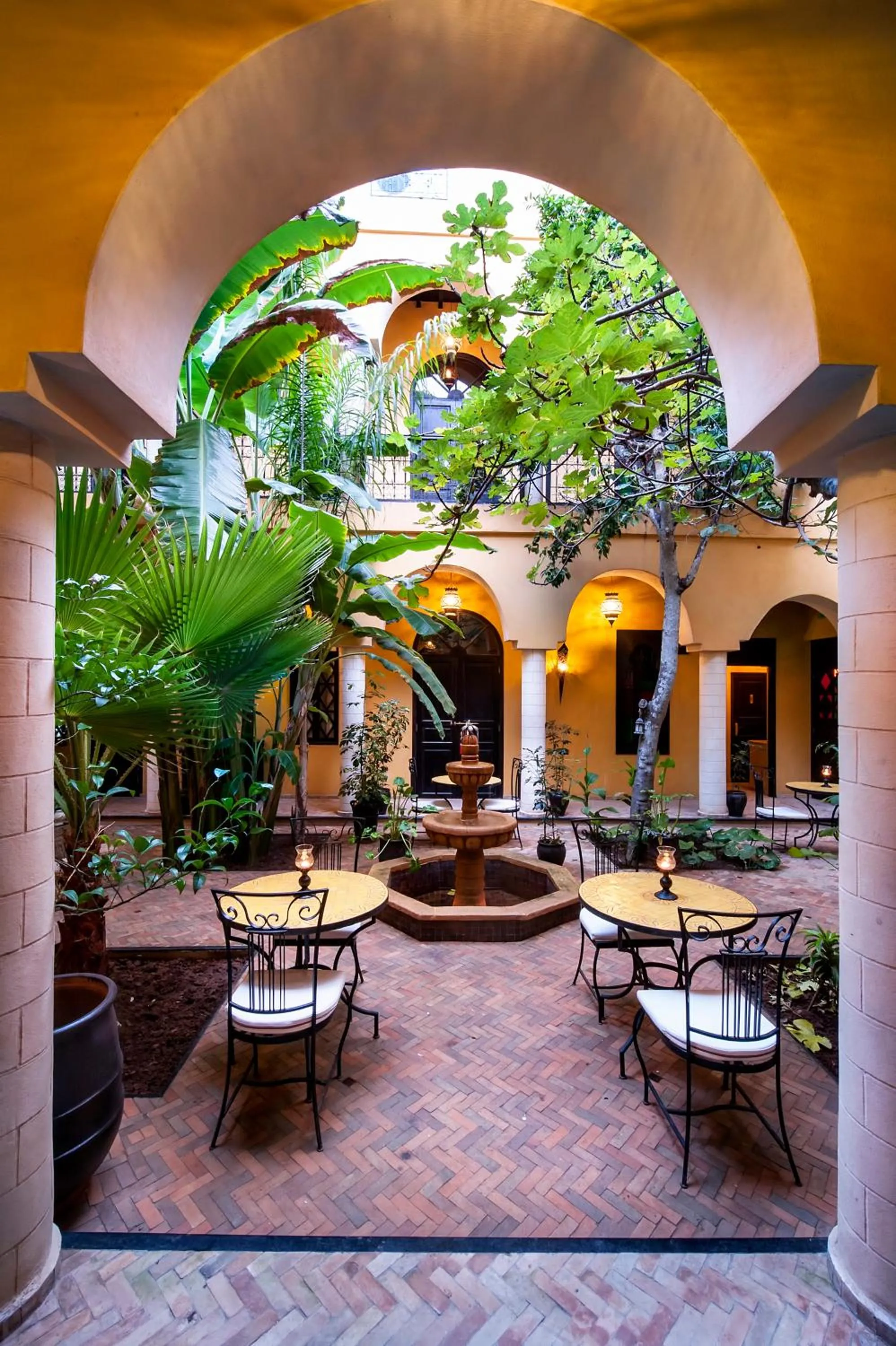 Patio in Riad Soleil D'orient