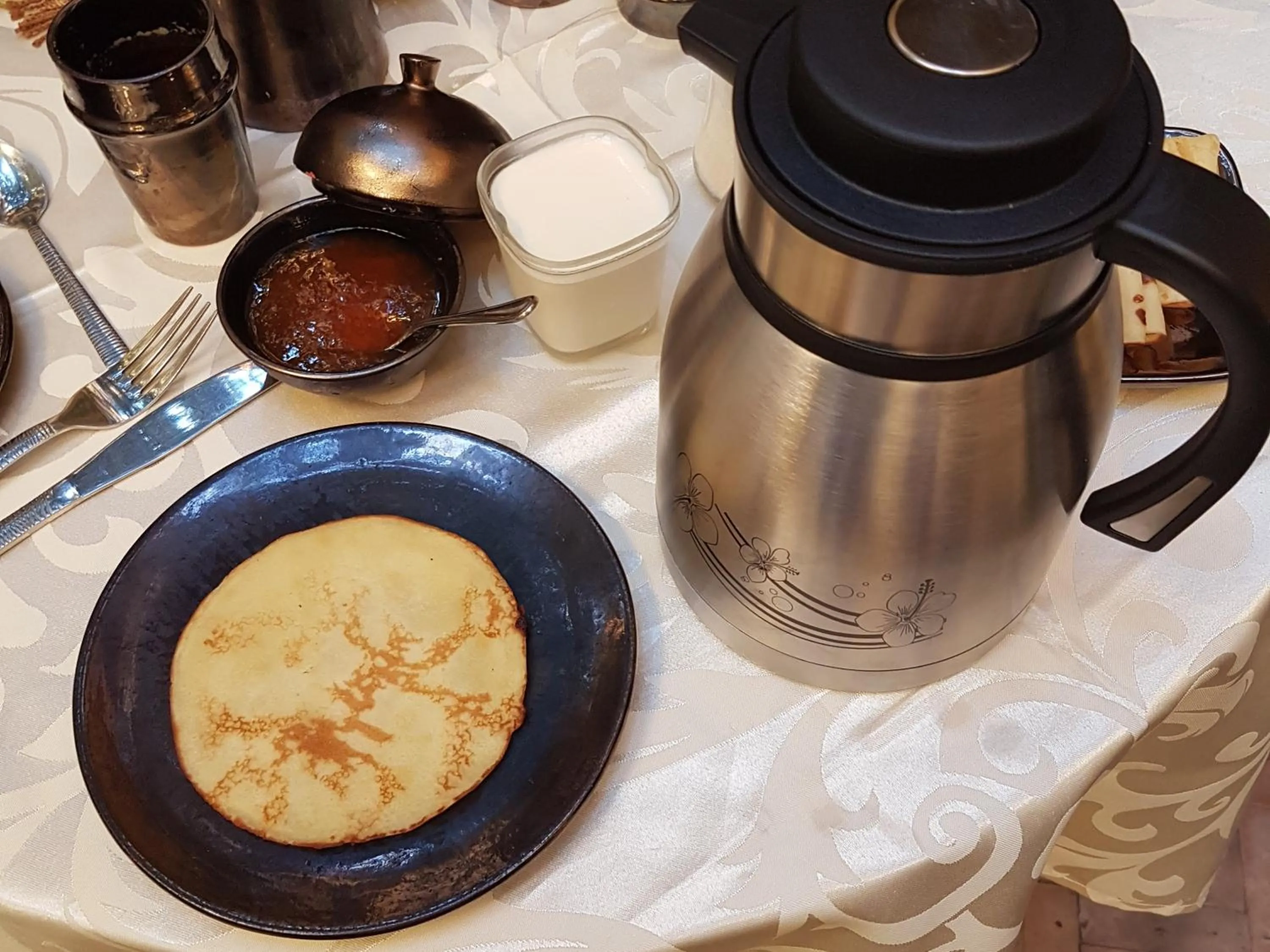 Breakfast in Riad Soleil D'orient