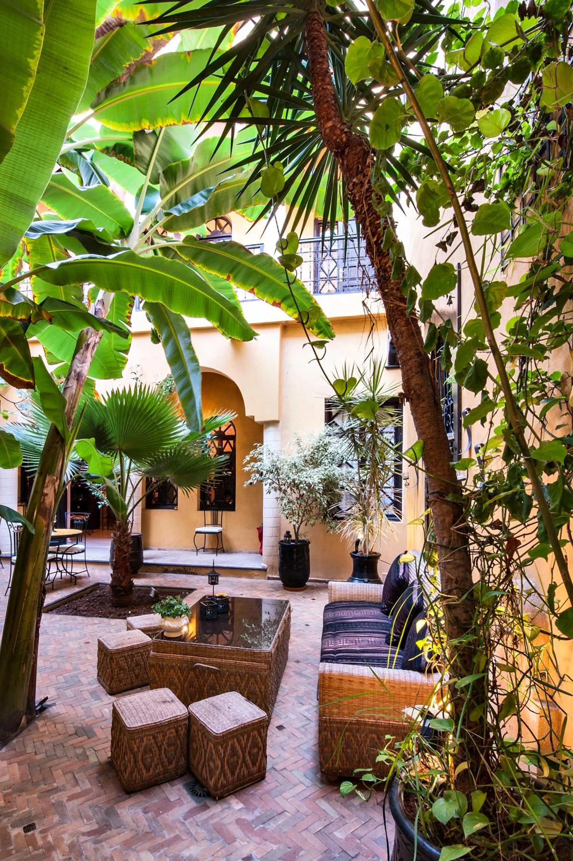 Patio in Riad Soleil D'orient