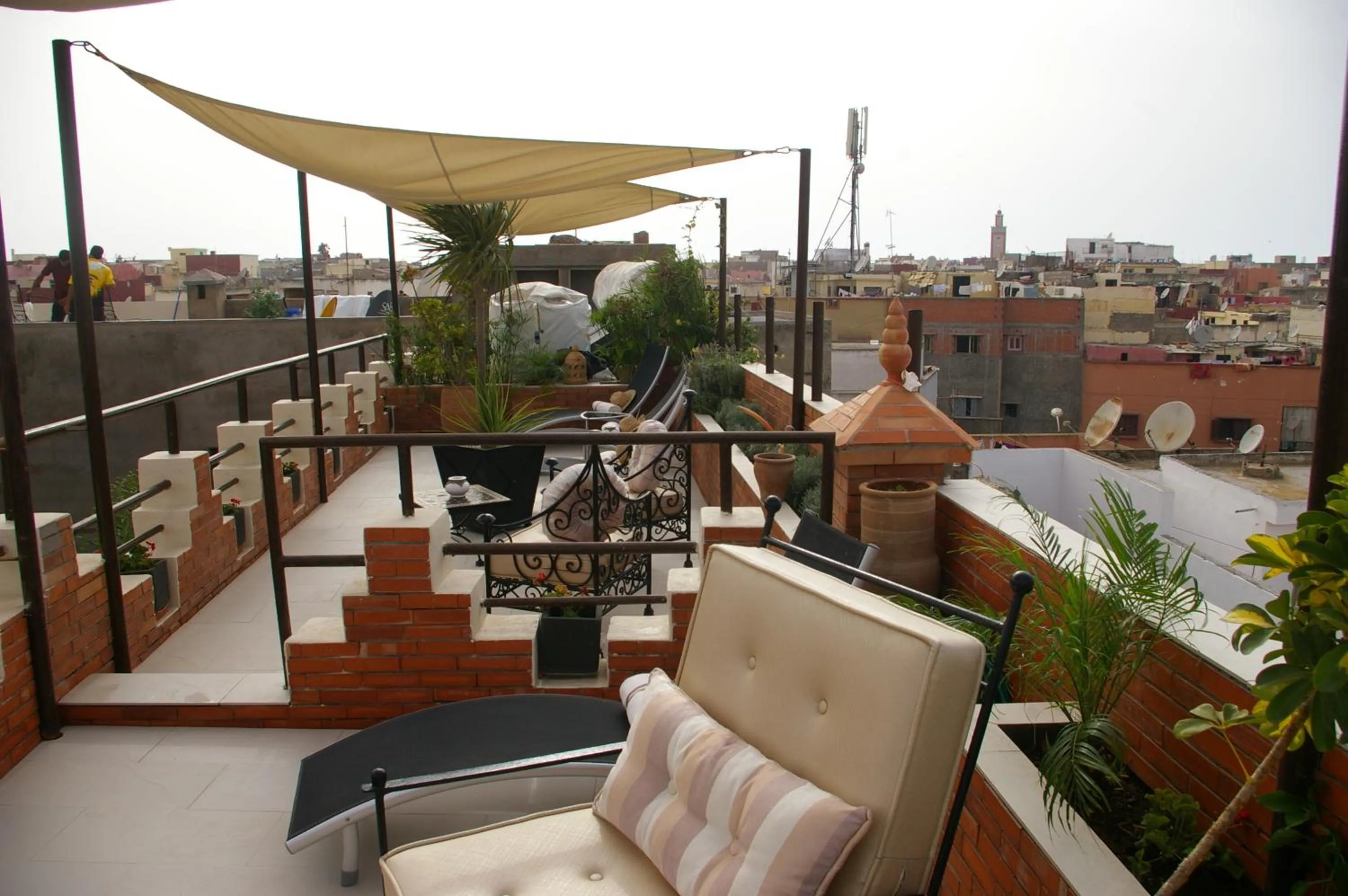 Patio in Riad Soleil D'orient