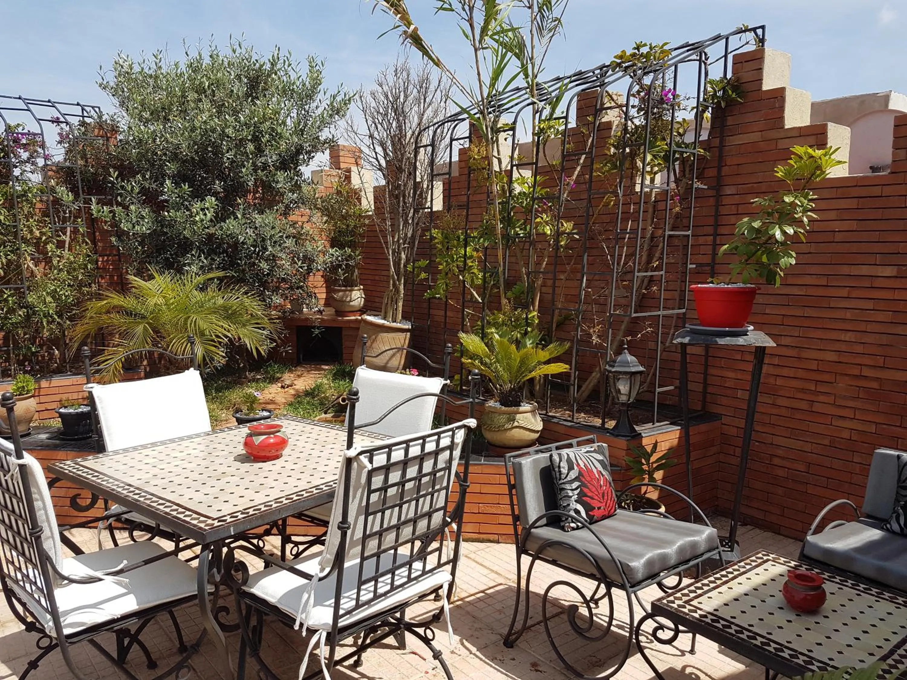 Balcony/Terrace in Riad Soleil D'orient