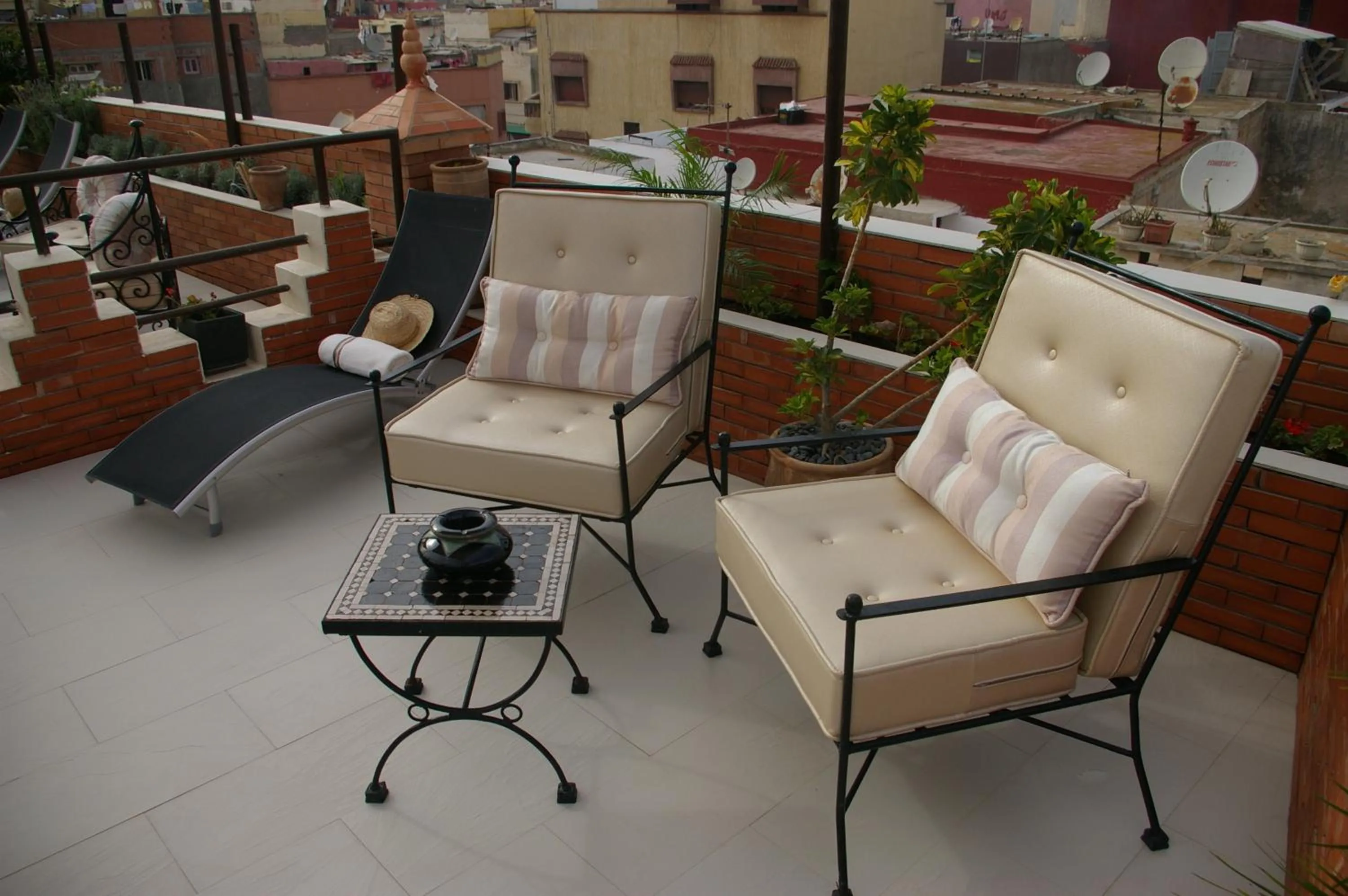 Patio in Riad Soleil D'orient