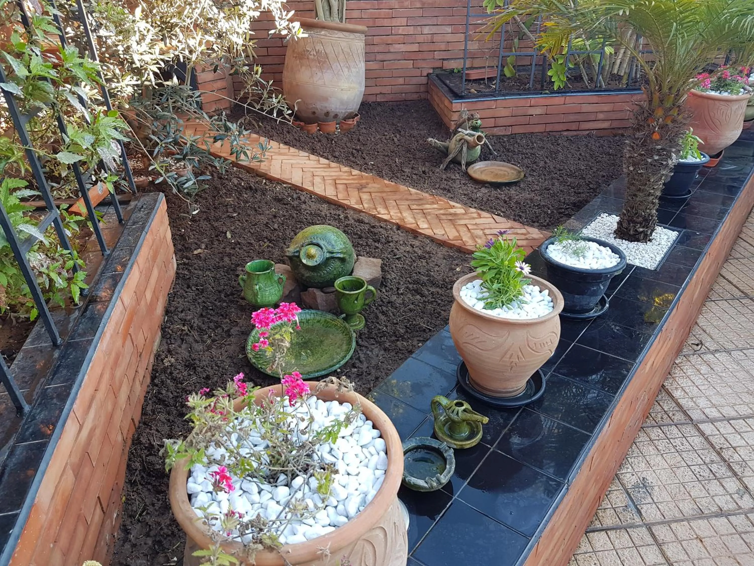 Garden in Riad Soleil D'orient