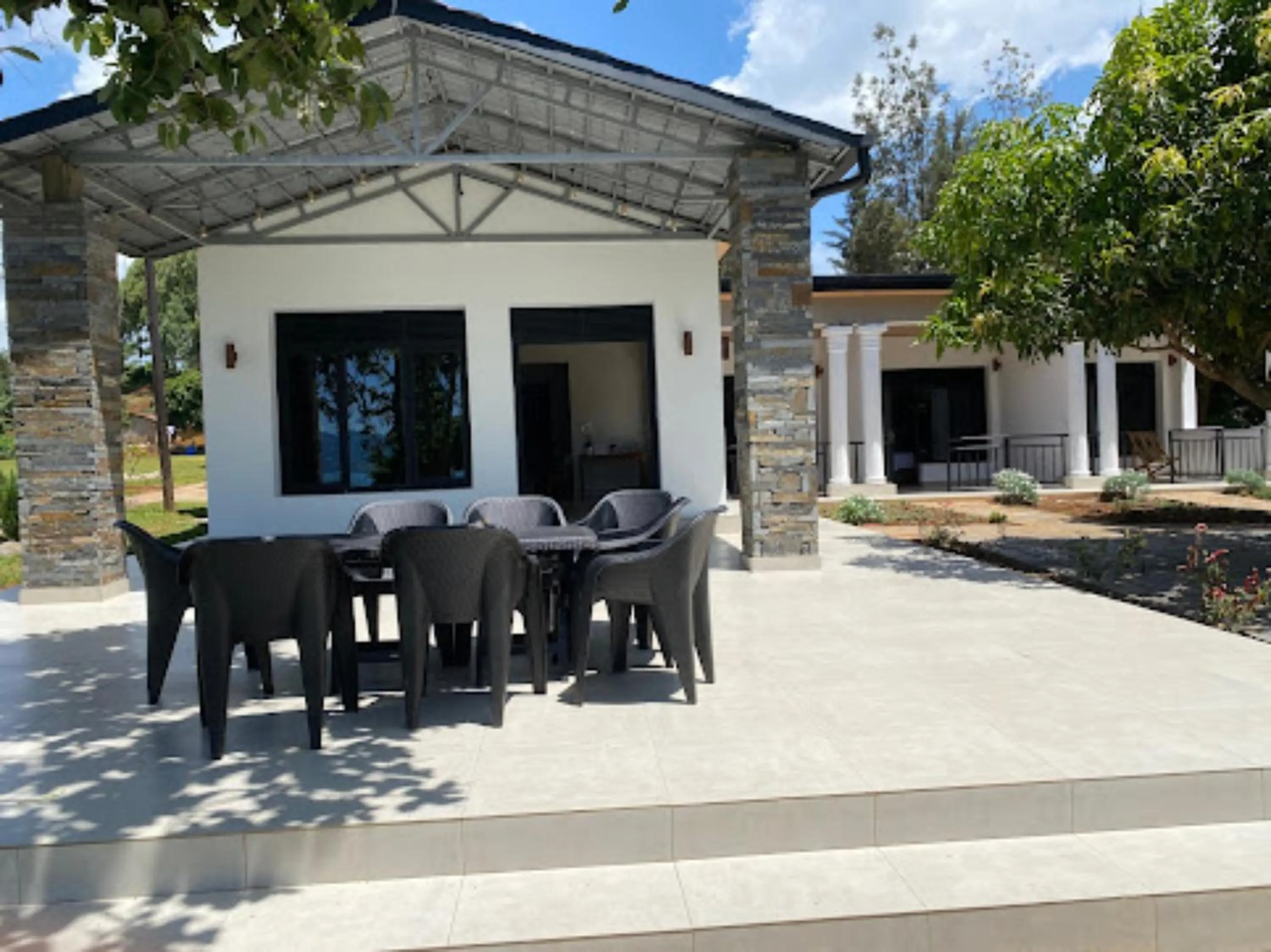 Property building in Maravilla Kivu Eco Resort