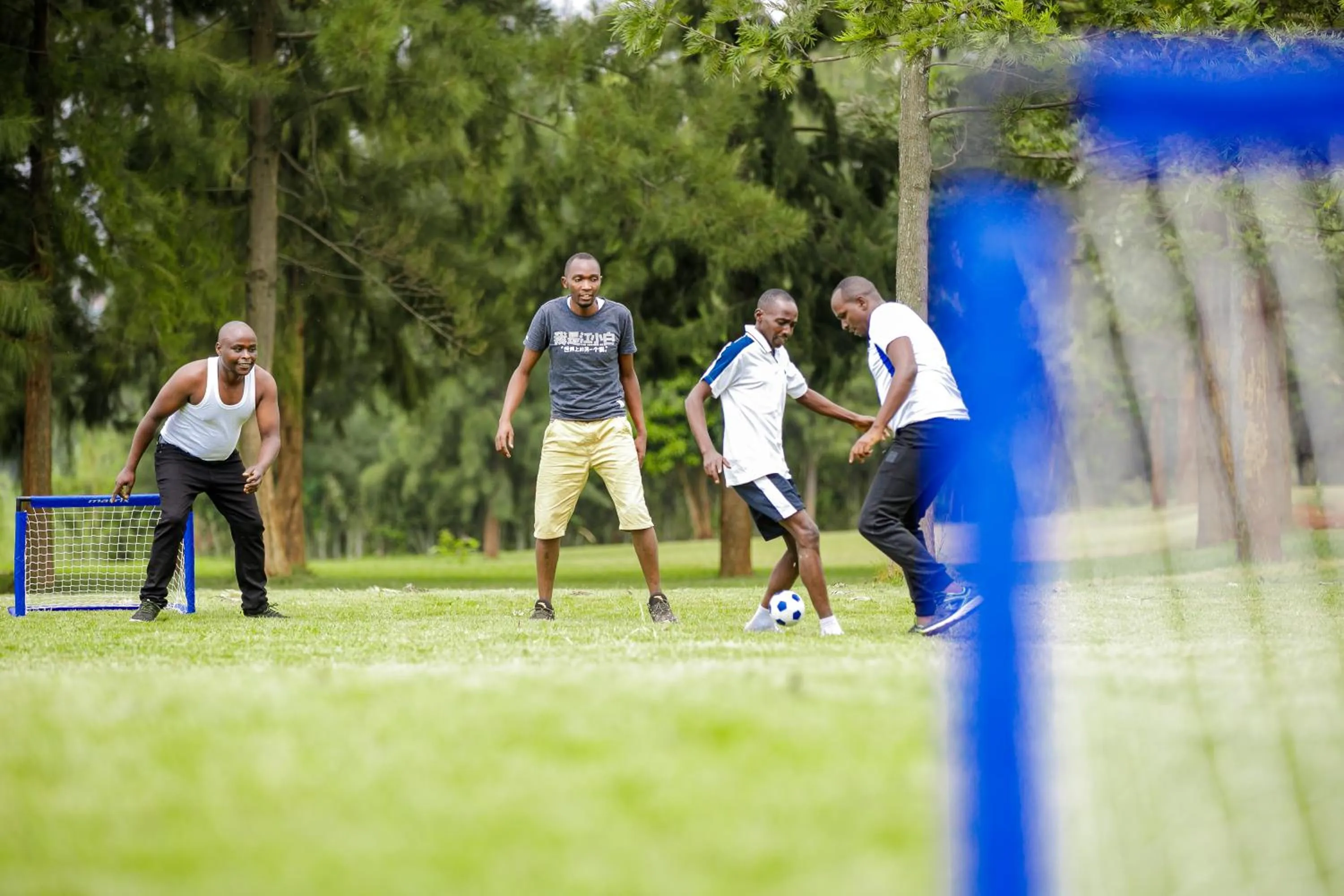 People in Maravilla Kivu Eco Resort