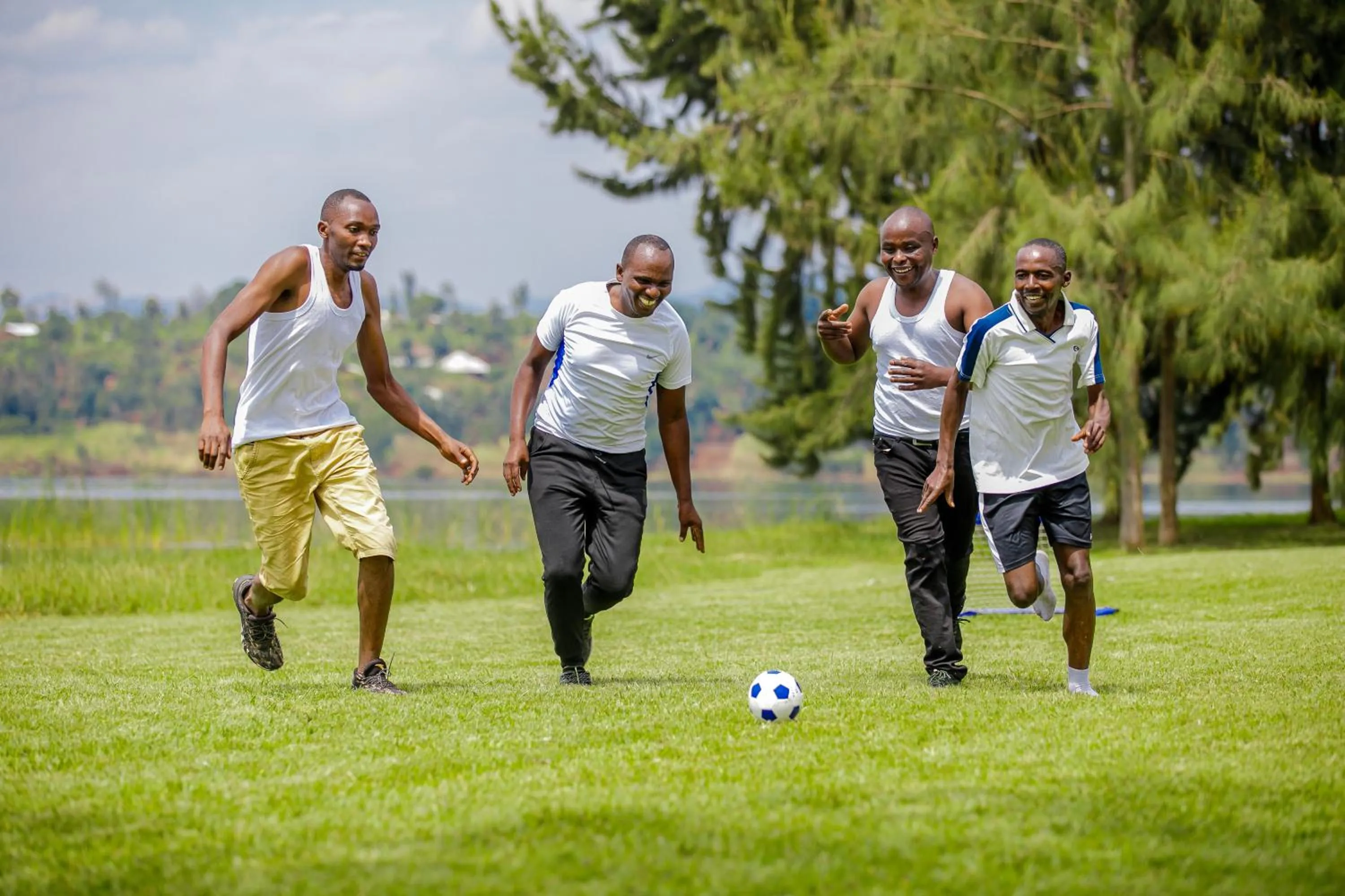 People in Maravilla Kivu Eco Resort
