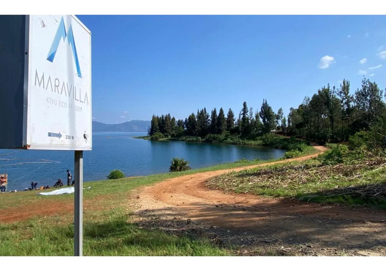 Landmark view in Maravilla Kivu Eco Resort