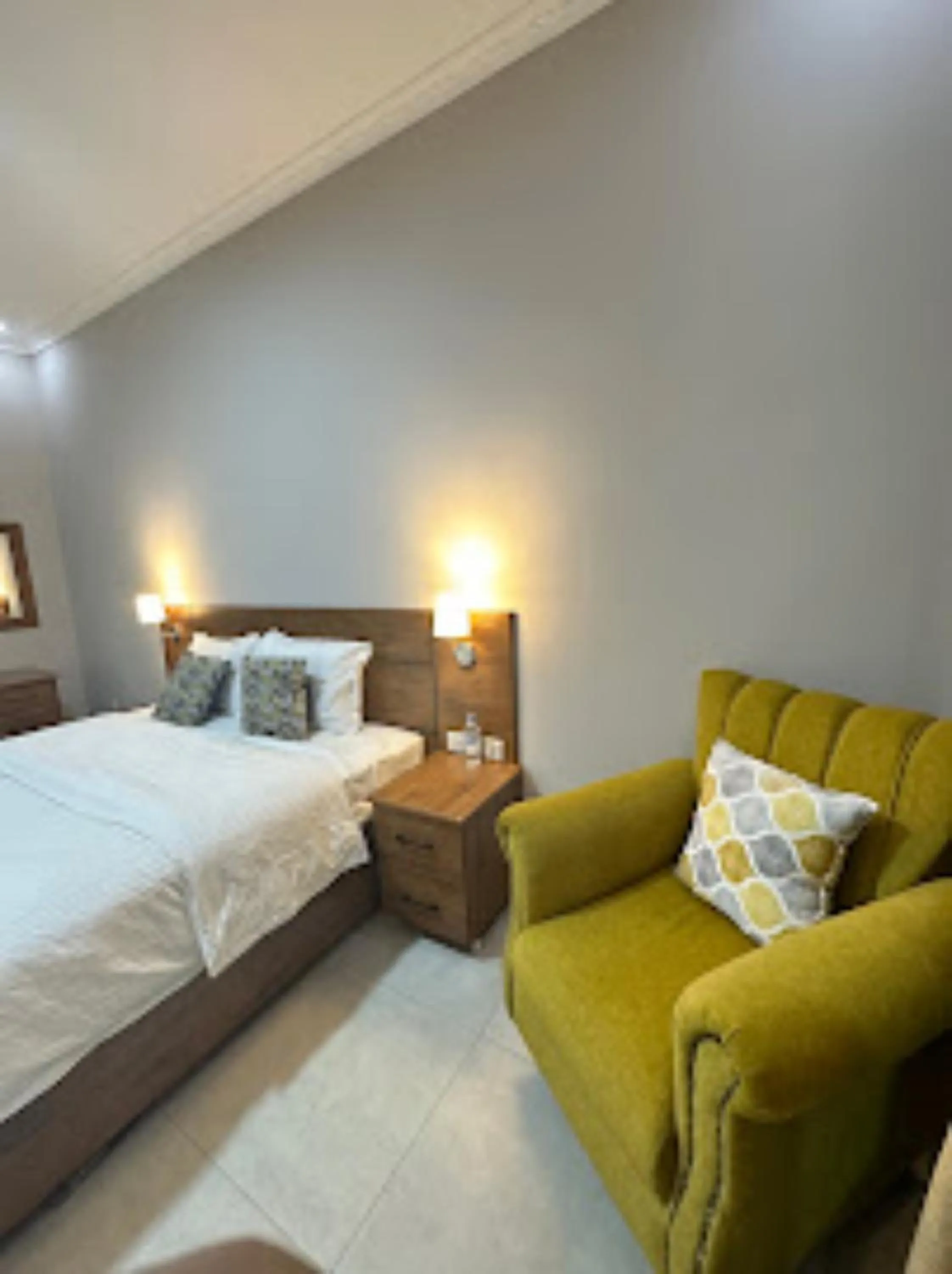 Bed in Maravilla Kivu Eco Resort