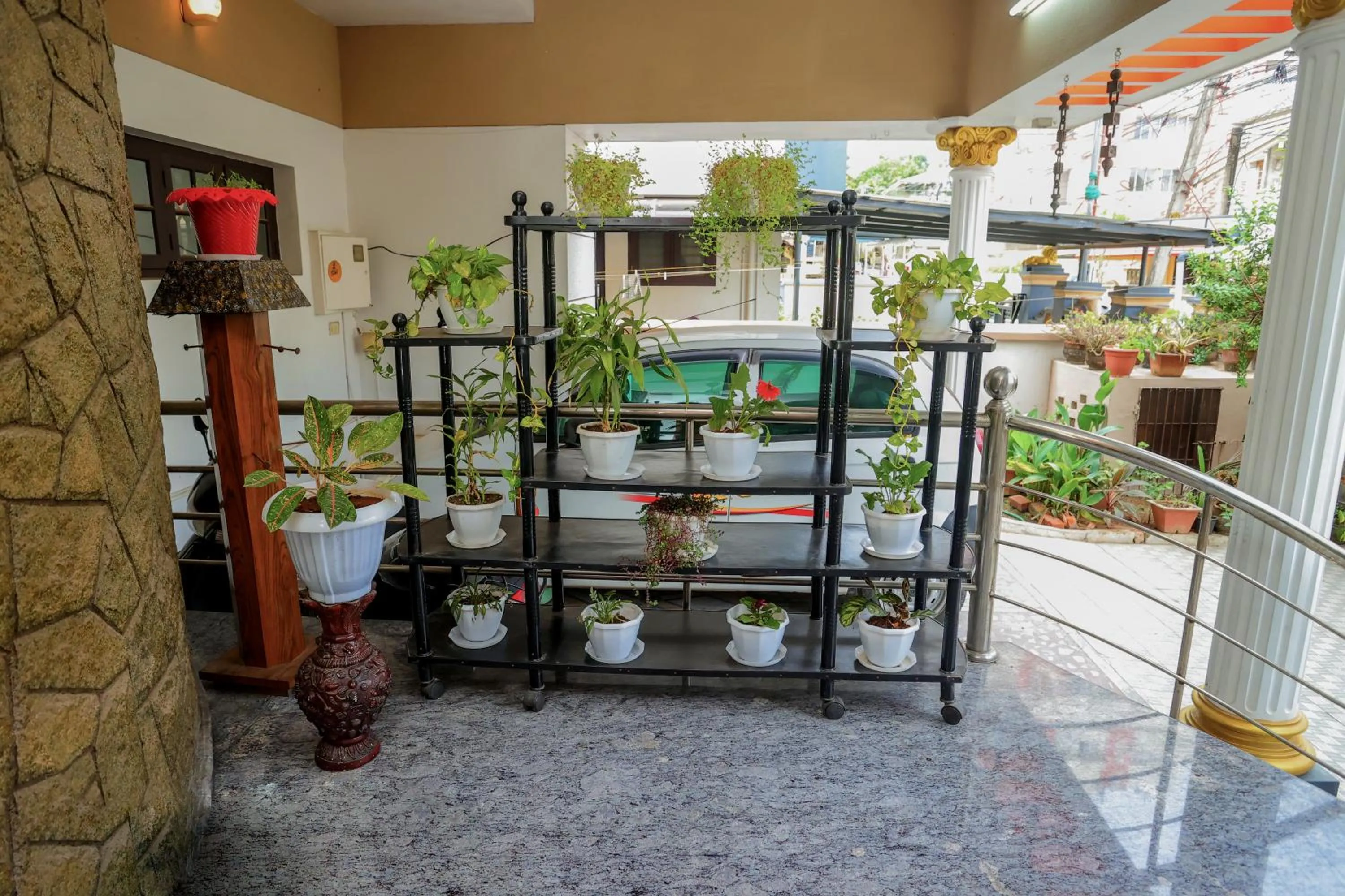 Garden in NALINAM HOMESTAY