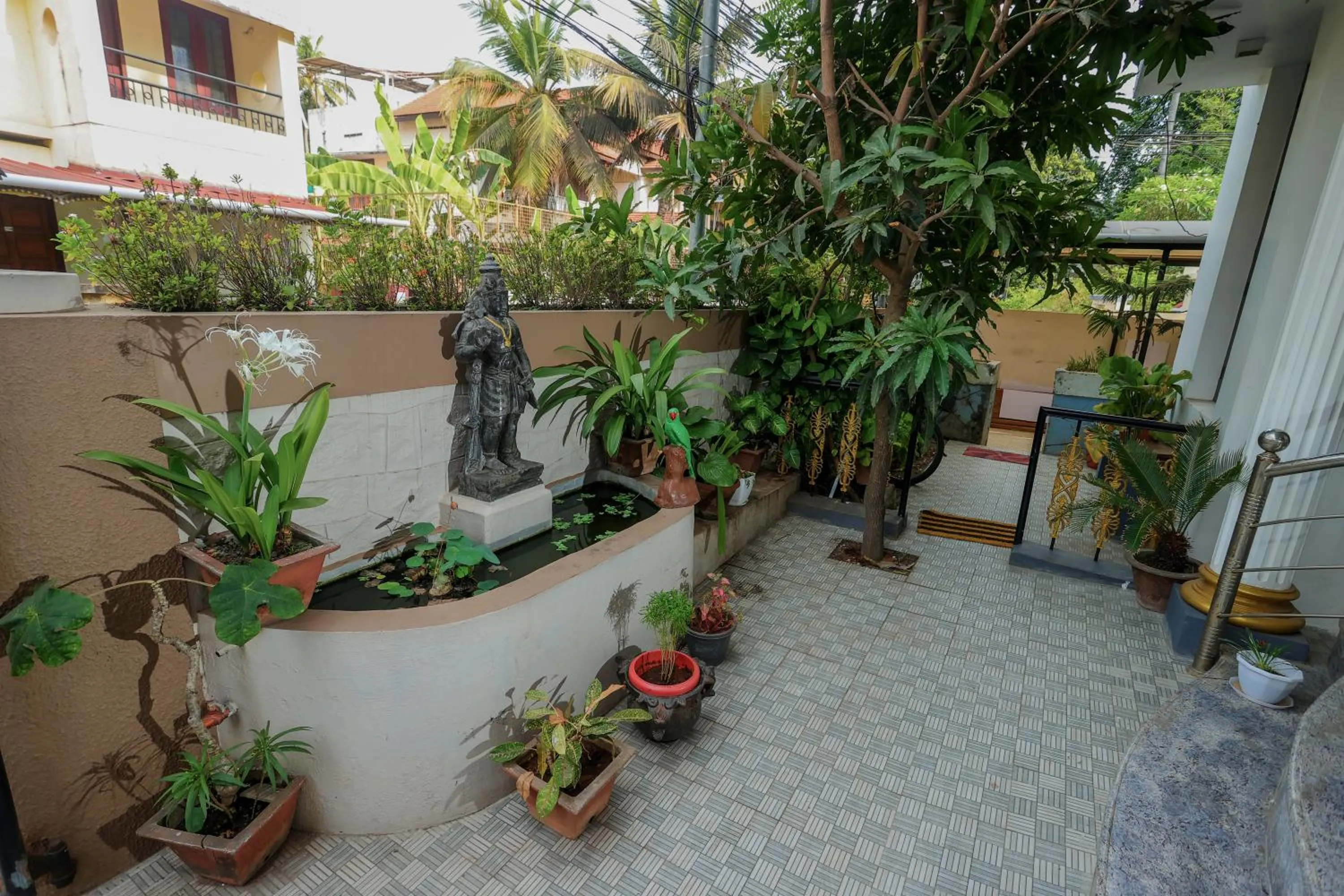 Garden in NALINAM HOMESTAY