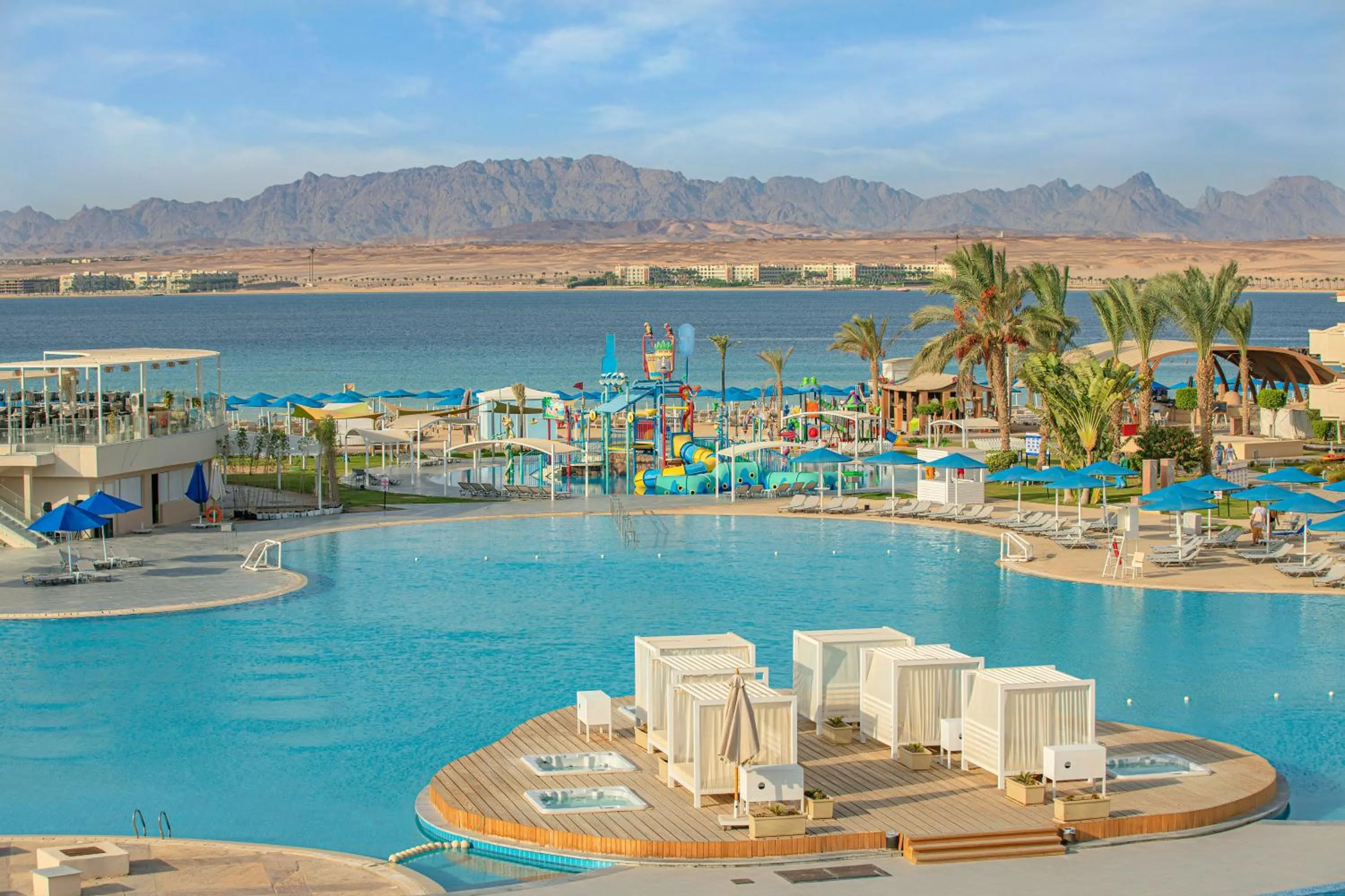 Aqua park in THE V Luxury Resort Sahl Hasheesh