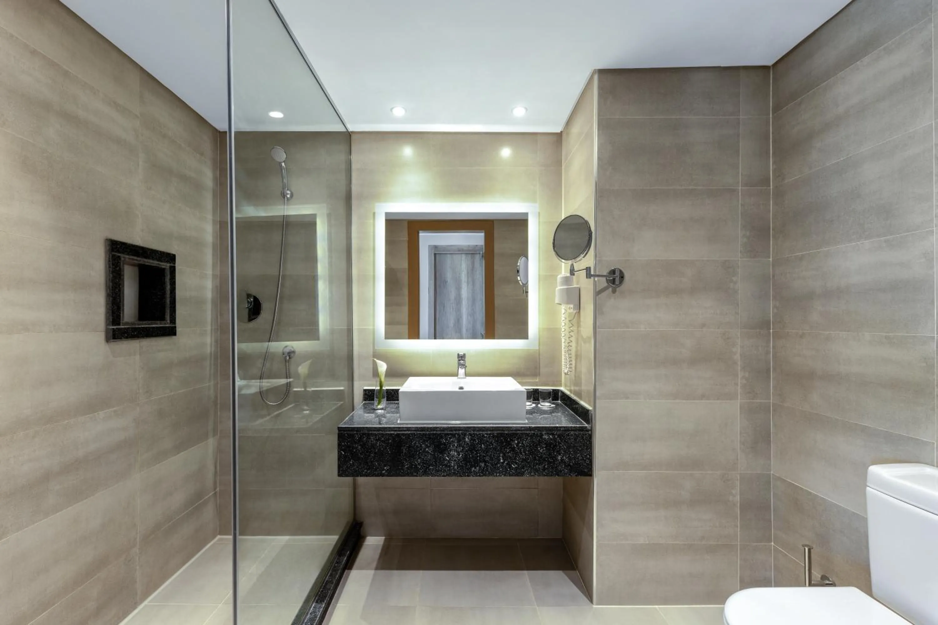 Bathroom in THE V Luxury Resort Sahl Hasheesh