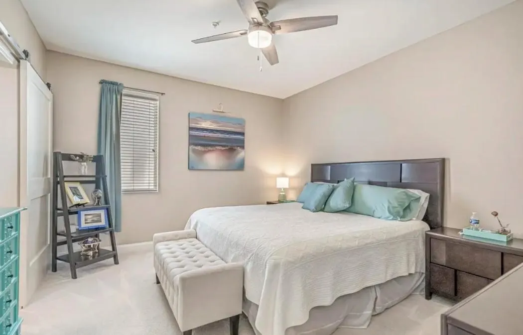 Bed in Stunning Ocean Breeze Luxury Villas 4D-Across The Street From The Ocean! Sleeps 10 guests!