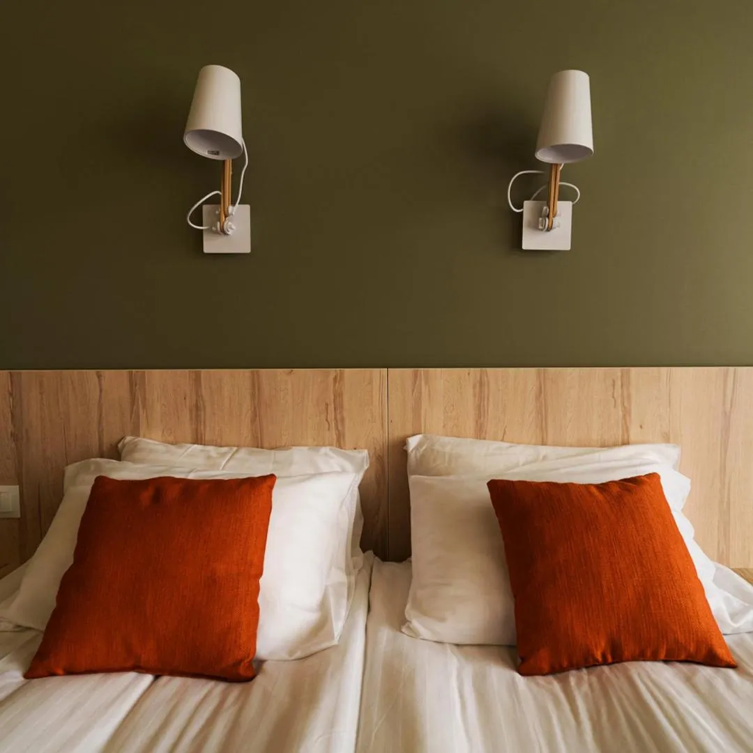 Bed in Hotel Hallormsstadur