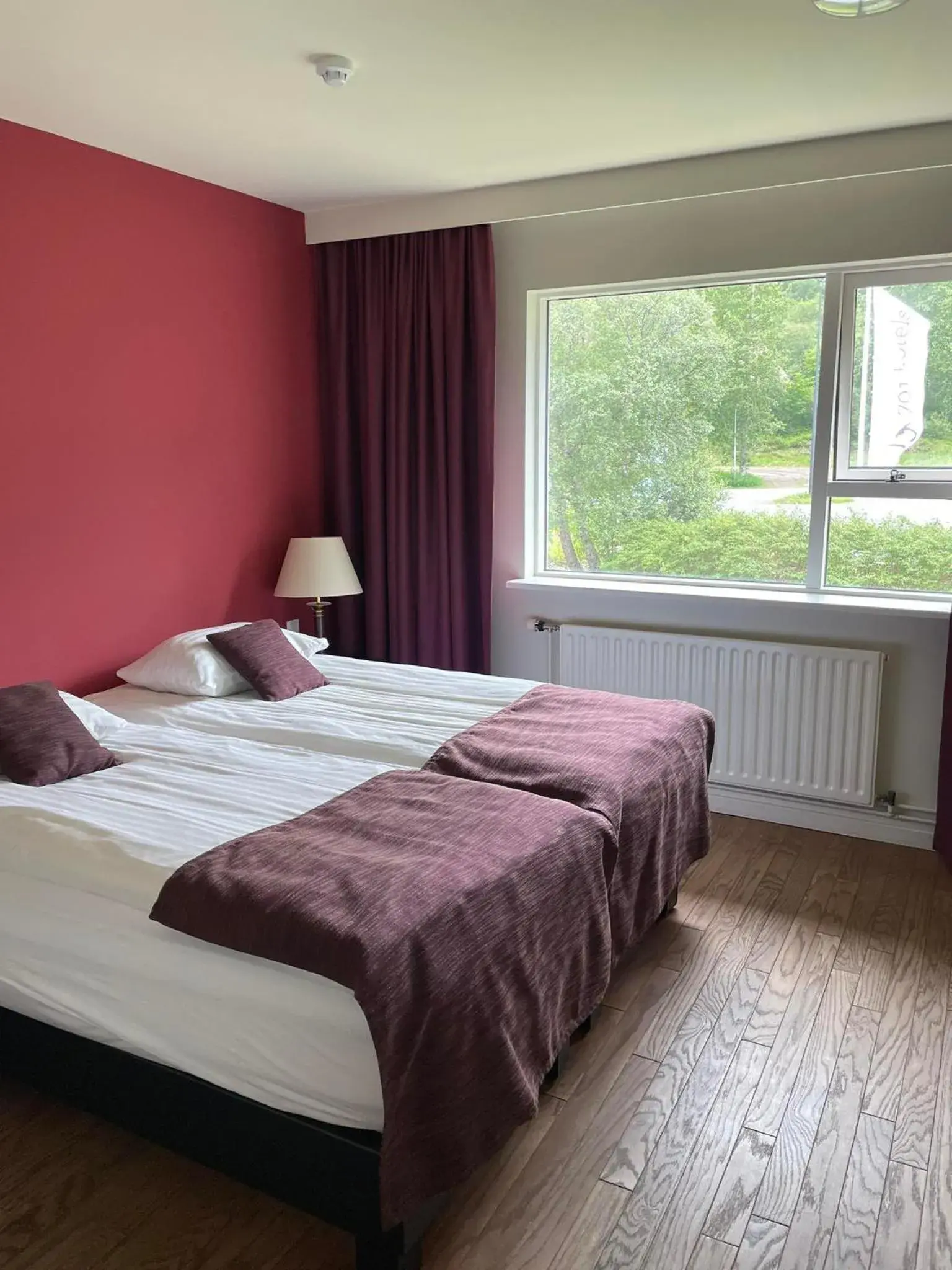 Bed in Hotel Hallormsstadur Bed in Hotel Hallormsstadur