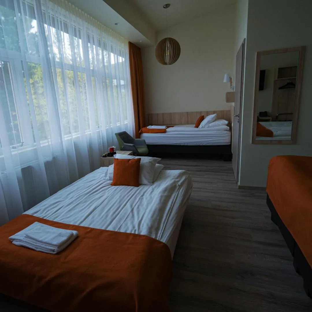 Bed in Hotel Hallormsstadur