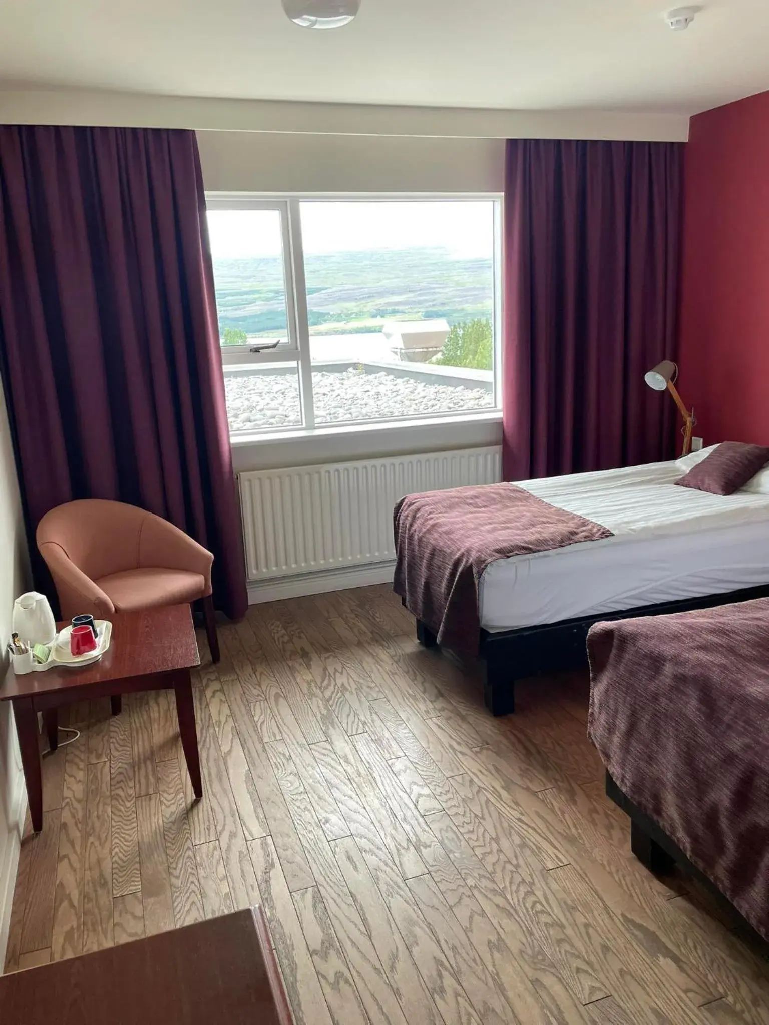 Bed in Hotel Hallormsstadur Bed in Hotel Hallormsstadur