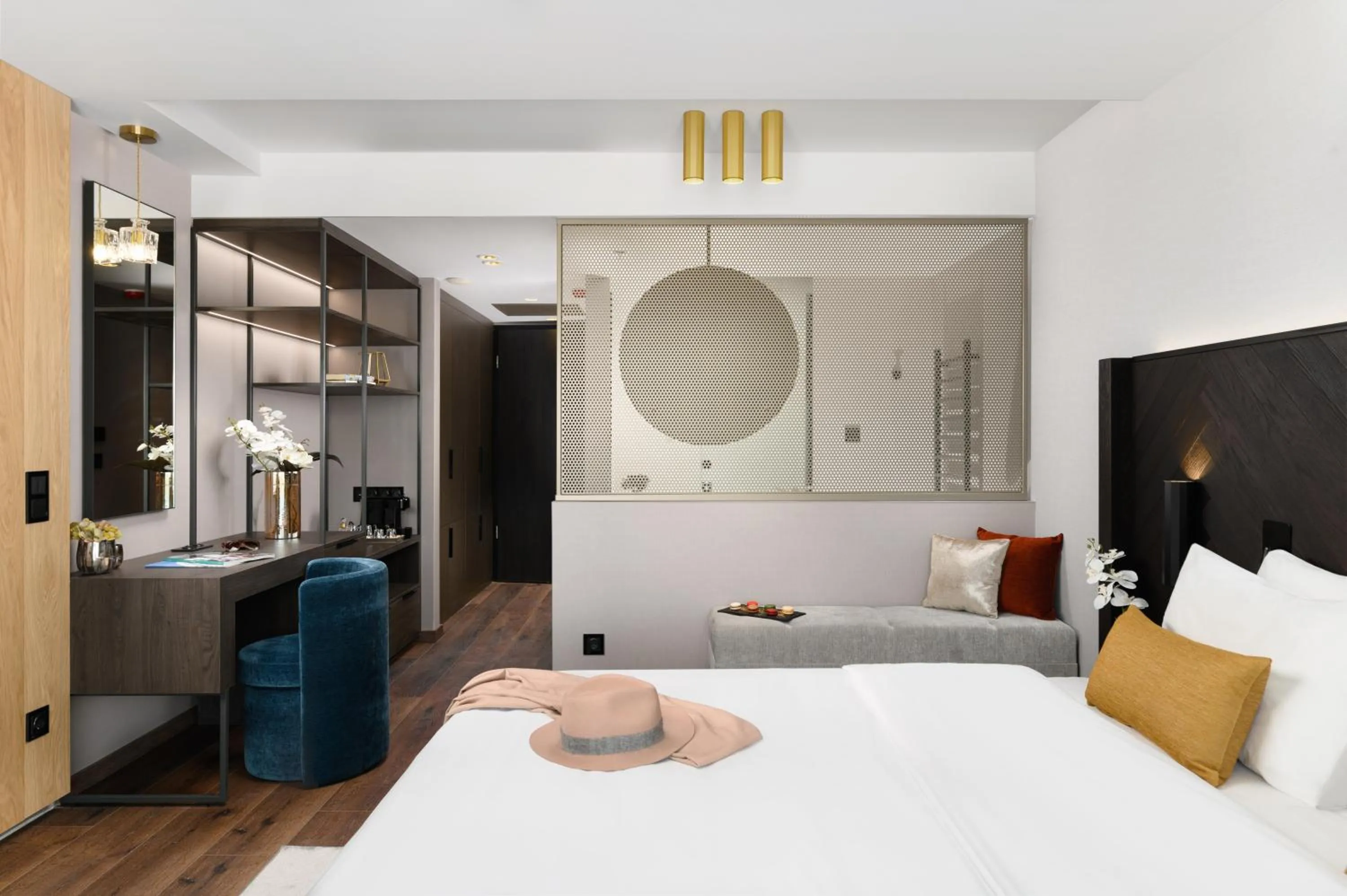 Bedroom, Bed in Hotel Vinifera Wine & Spa 5 Stars Superior