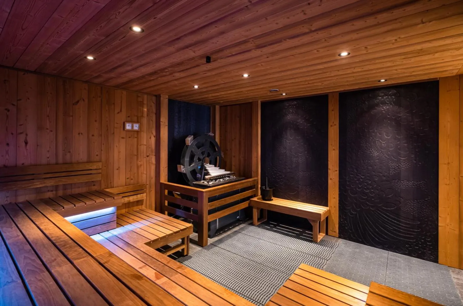 Sauna in Hotel Vinifera Wine & Spa 5 Stars Superior