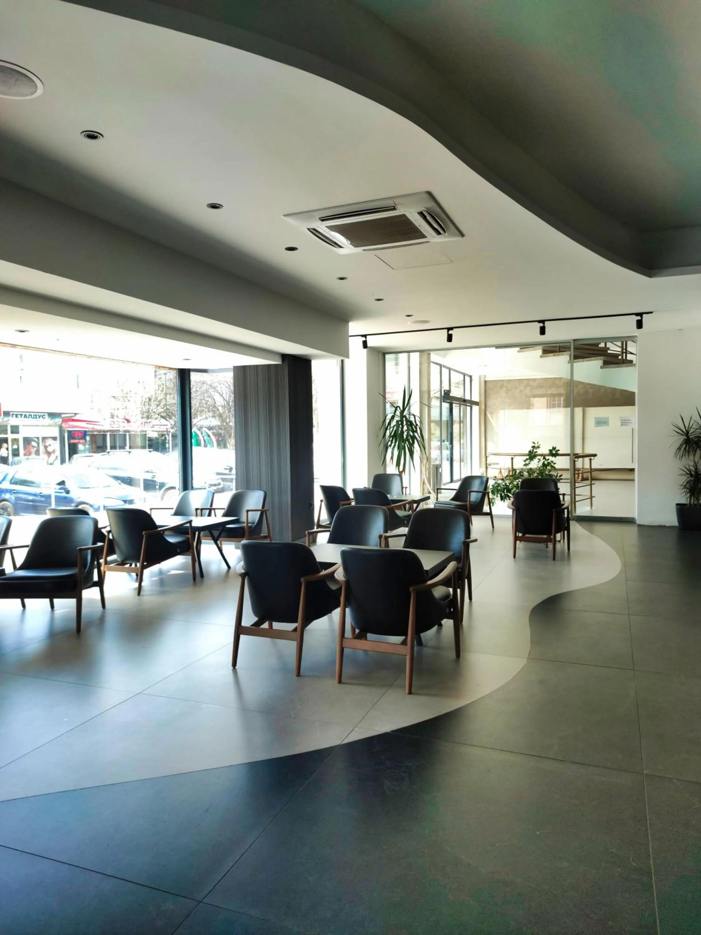 Seating area in Oaza Hotel