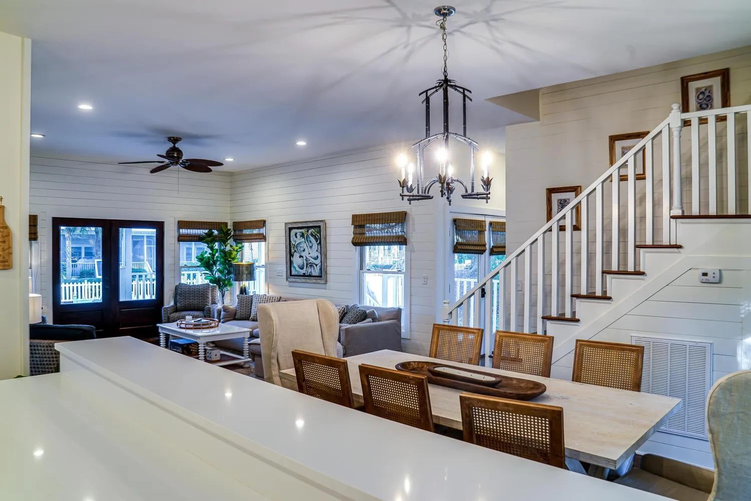 Dining area in Seaside Cottage 81 - Pristine Grand Pavilion Home Pool Pass