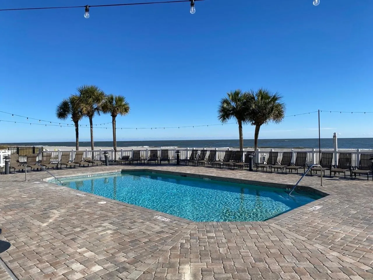Balcony/Terrace in Seaside Cottage 81 - Pristine Grand Pavilion Home Pool Pass