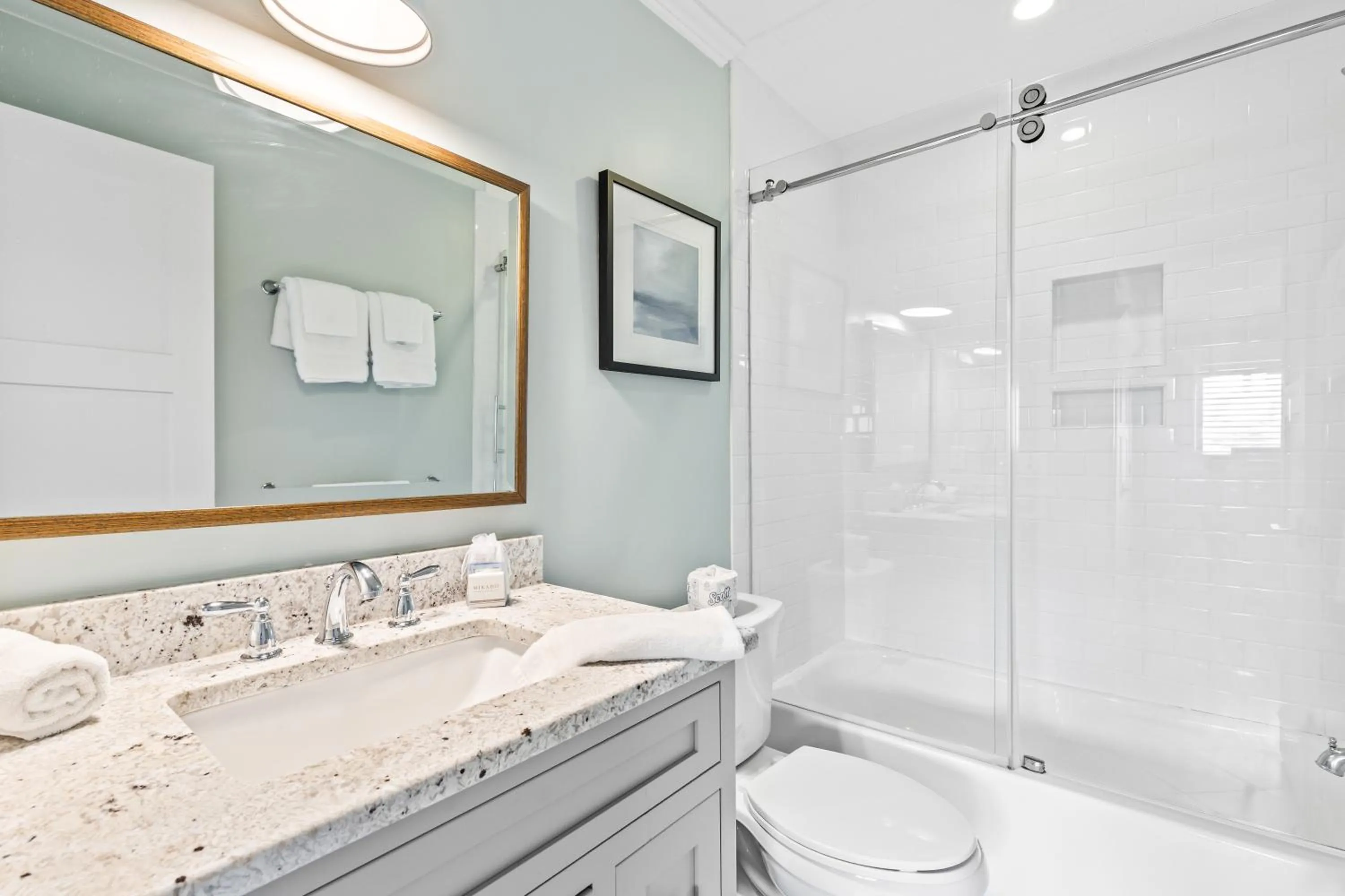 Bathroom in Beach Club Villa 31 - Luxurious Oceanfront - Beach Walkout