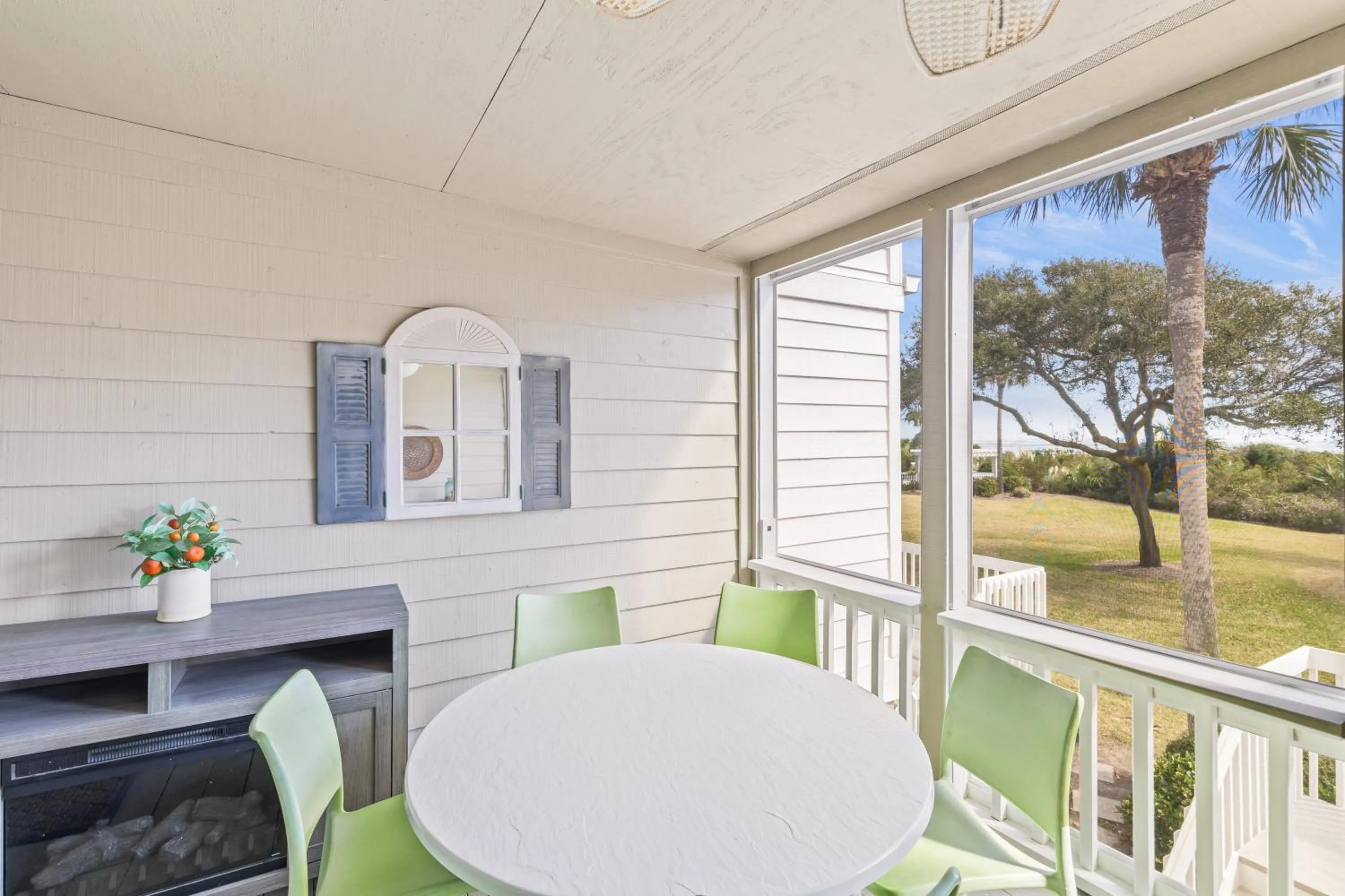 Balcony/Terrace in Beach Club Villa 27 - Oceanview Walkout by Beach and Pool