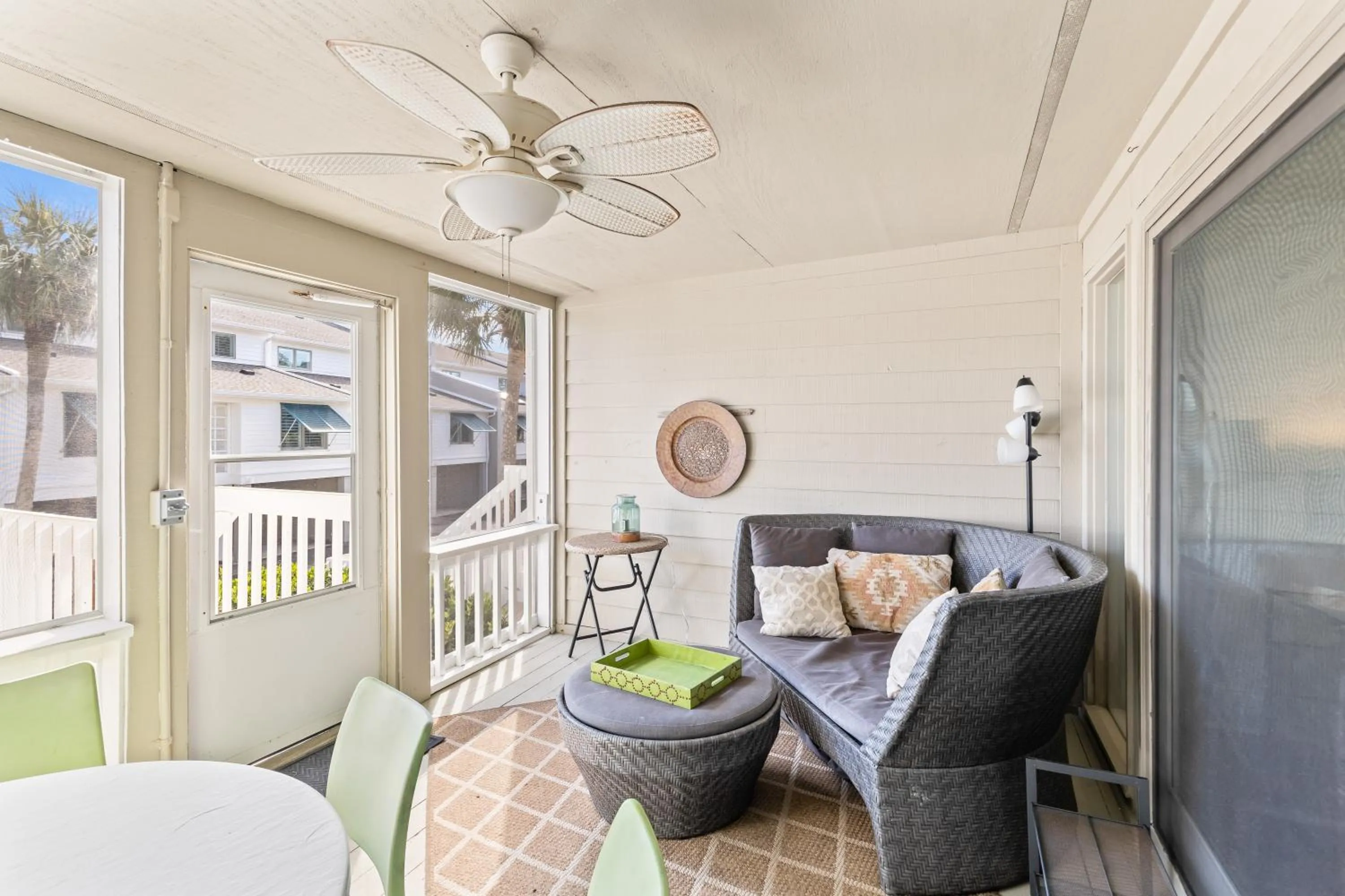 Balcony/Terrace in Beach Club Villa 27 - Oceanview Walkout by Beach and Pool