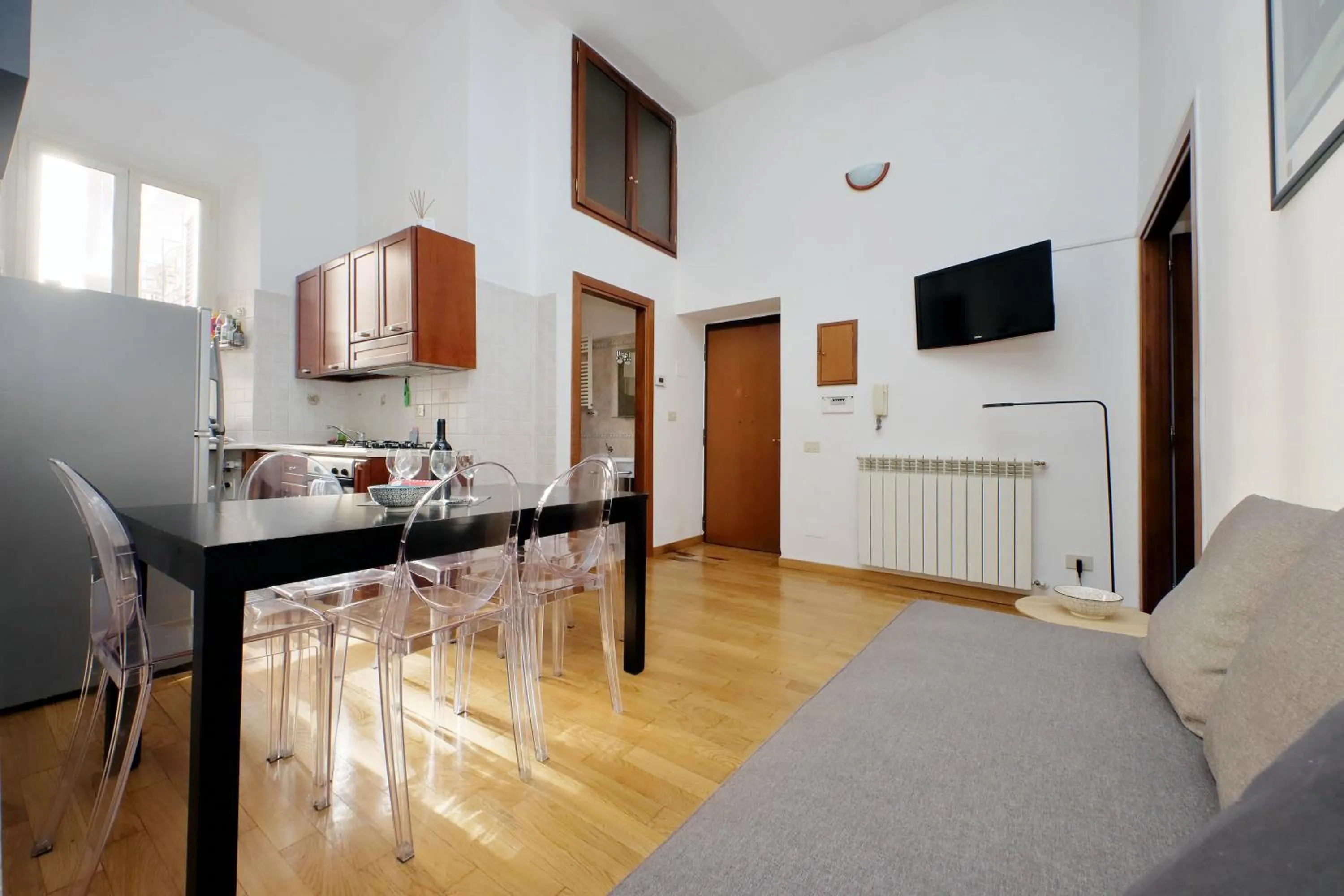 Living room in Vatican Spacious Modì Apartment