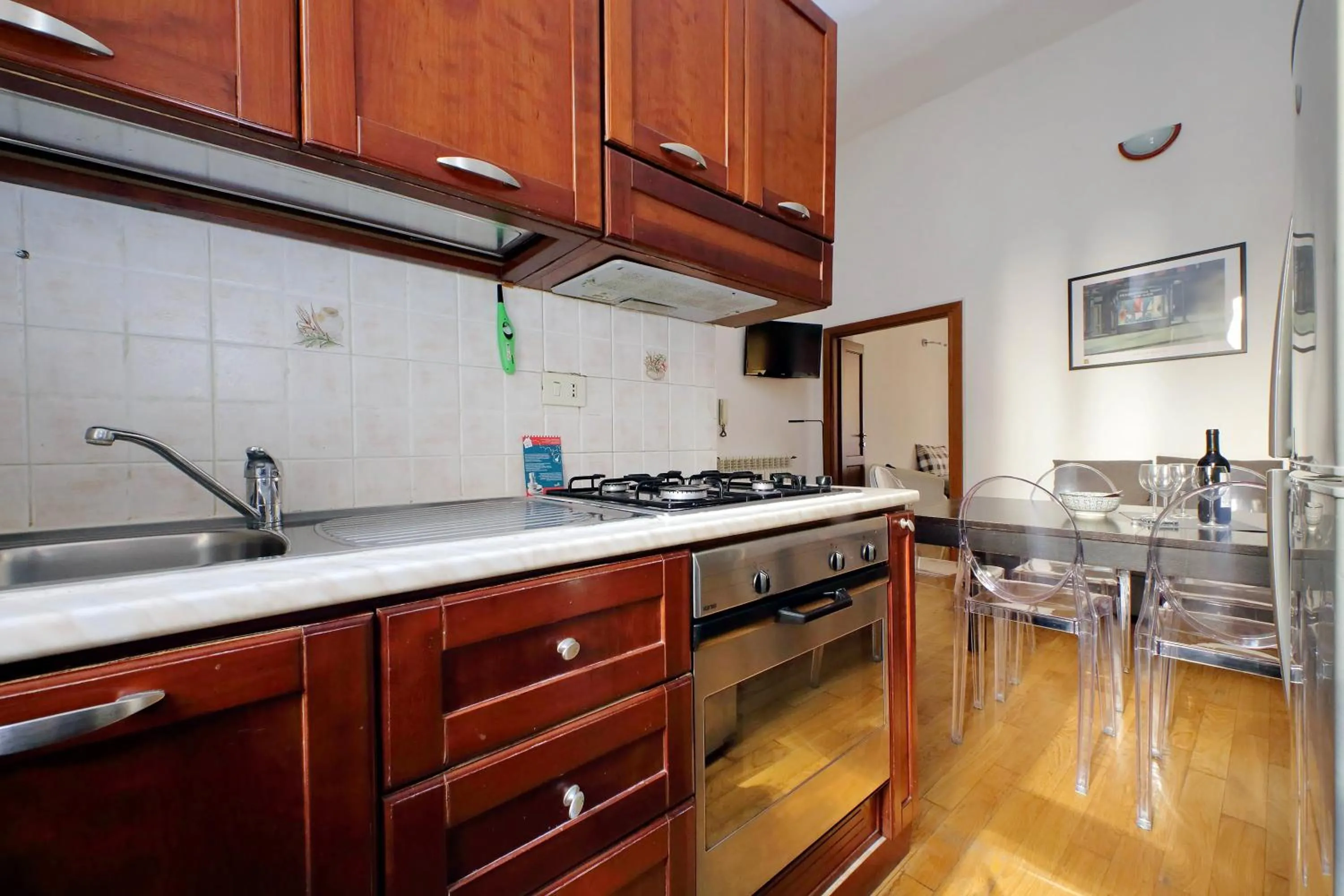 kitchen in Vatican Spacious Modì Apartment