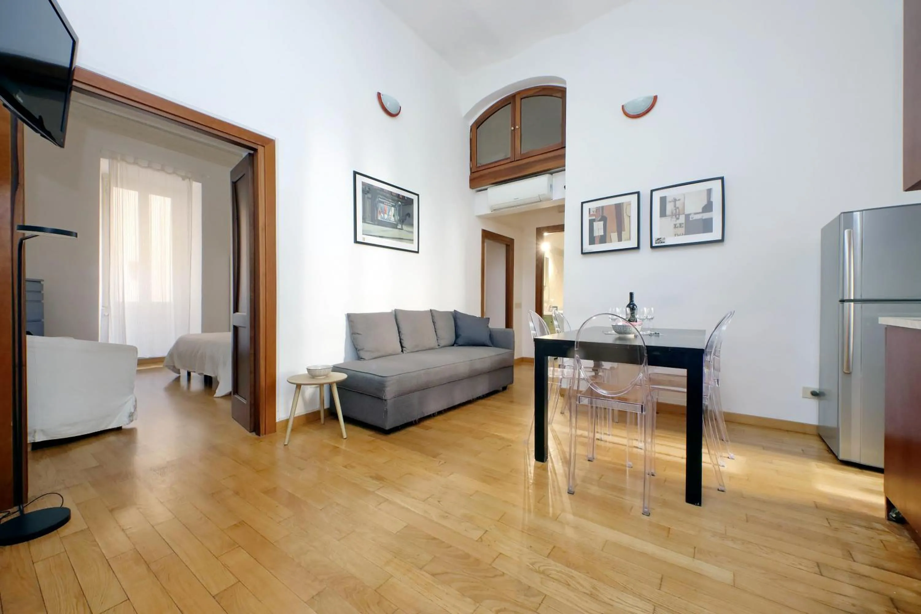 Living room in Vatican Spacious Modì Apartment