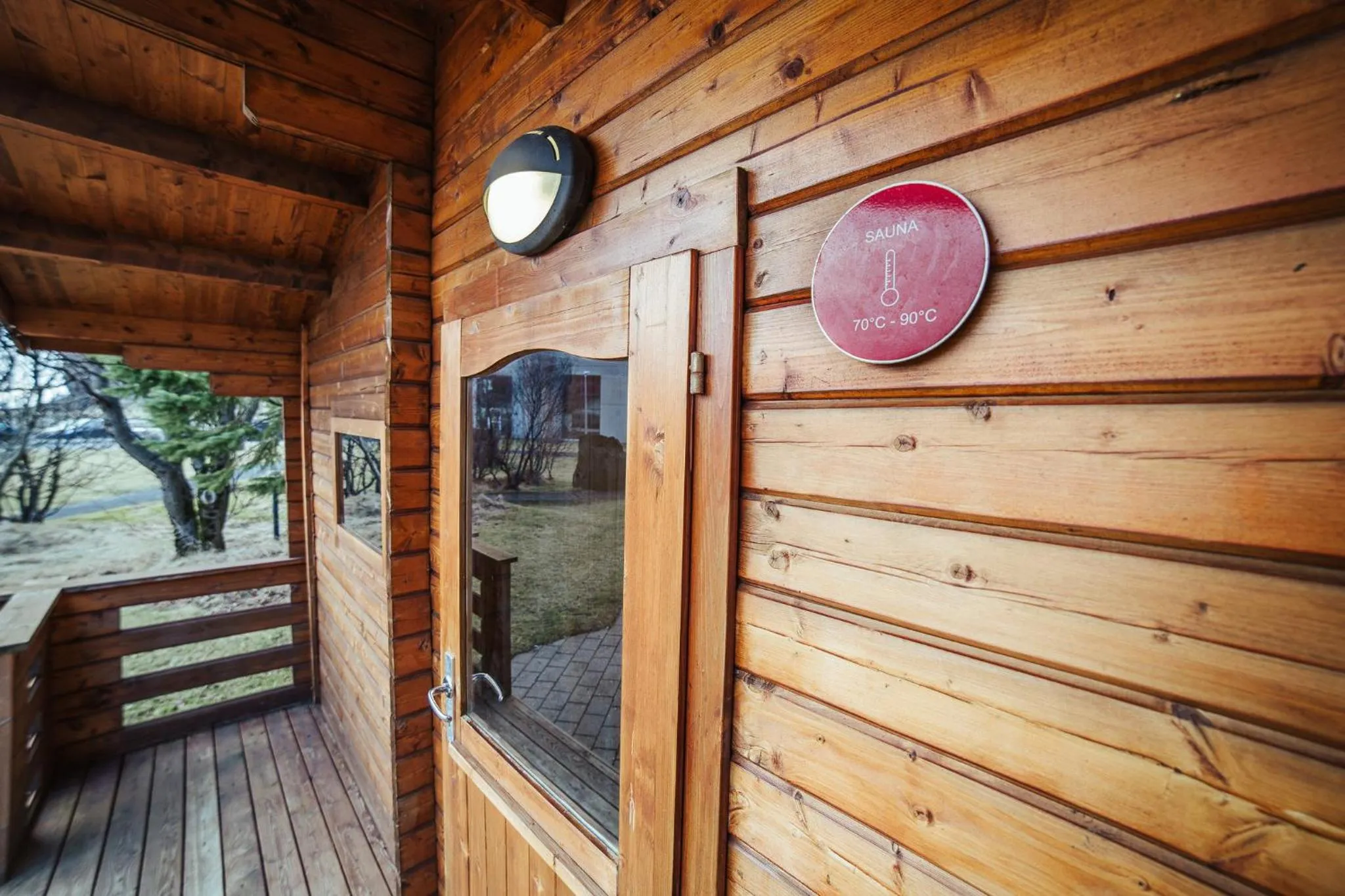 Sauna in Hotel Katla by Keahotels