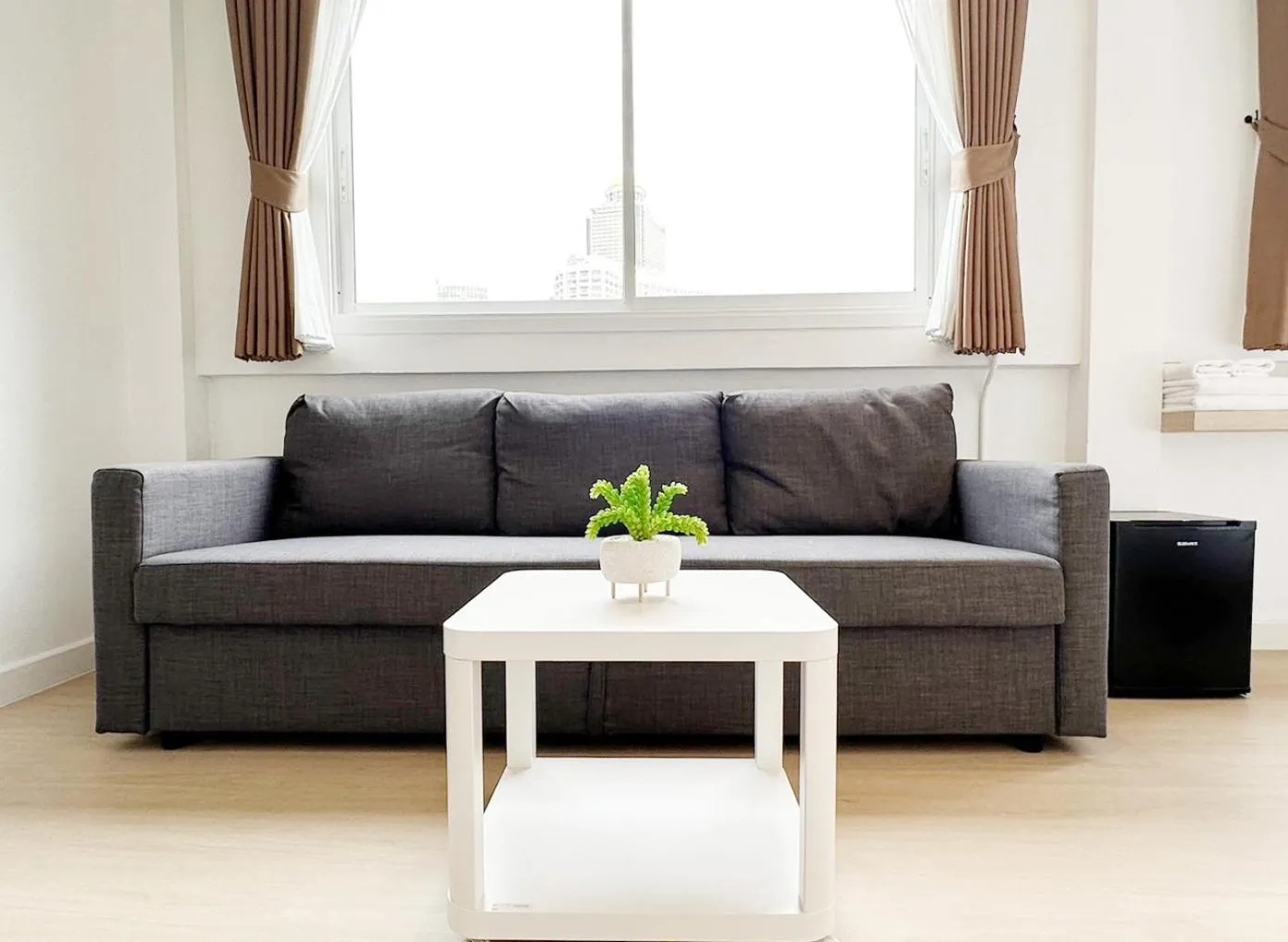 Living room in River Home Bangkok