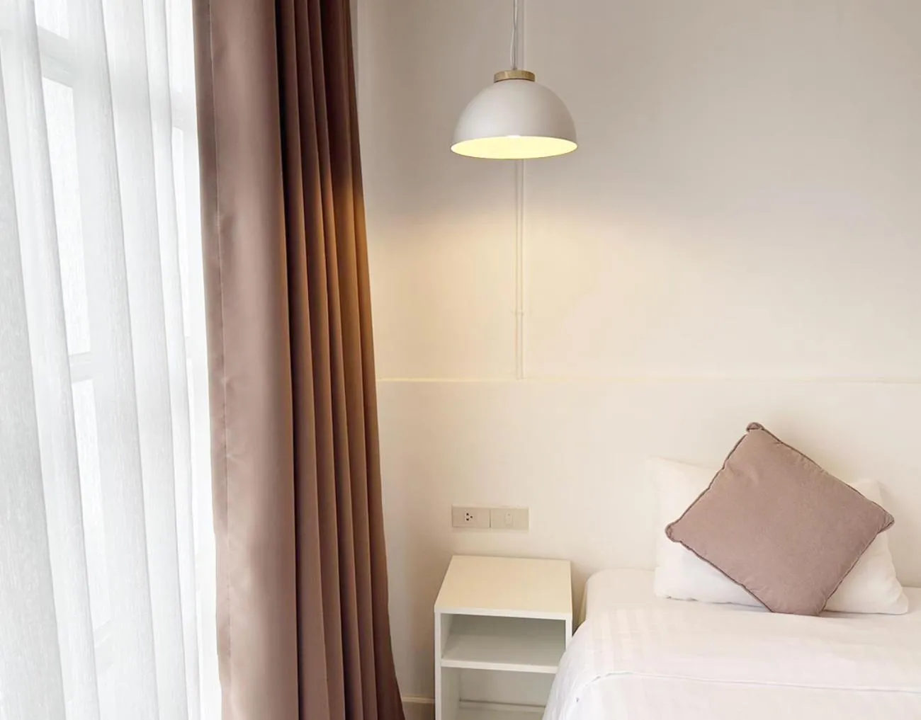 Bed in River Home Bangkok